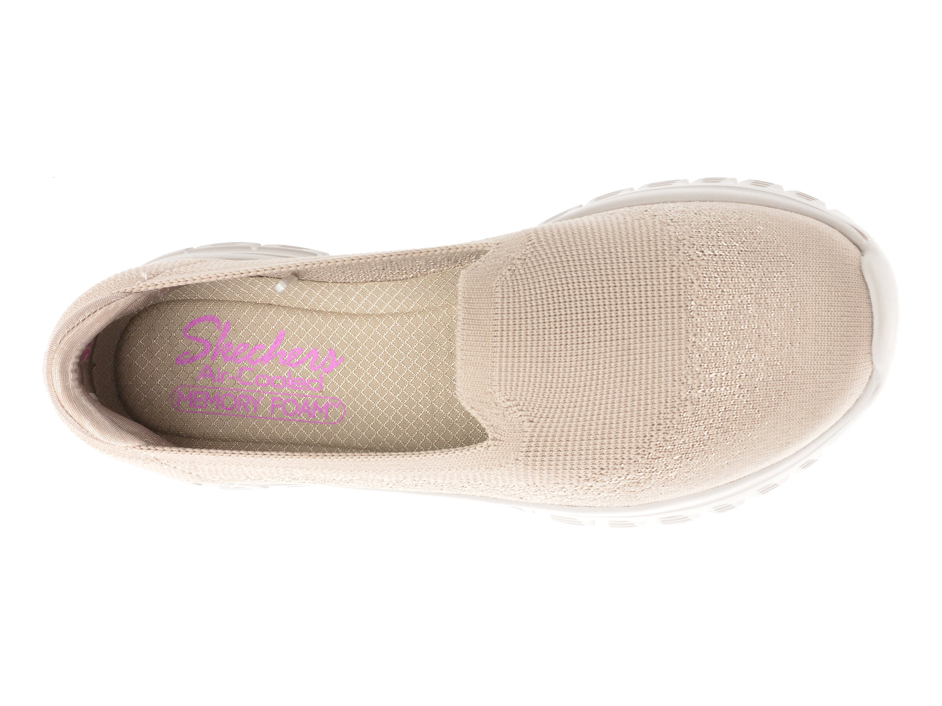 Pantofi sport SKECHERS gri, GRACEFUL, din material textil