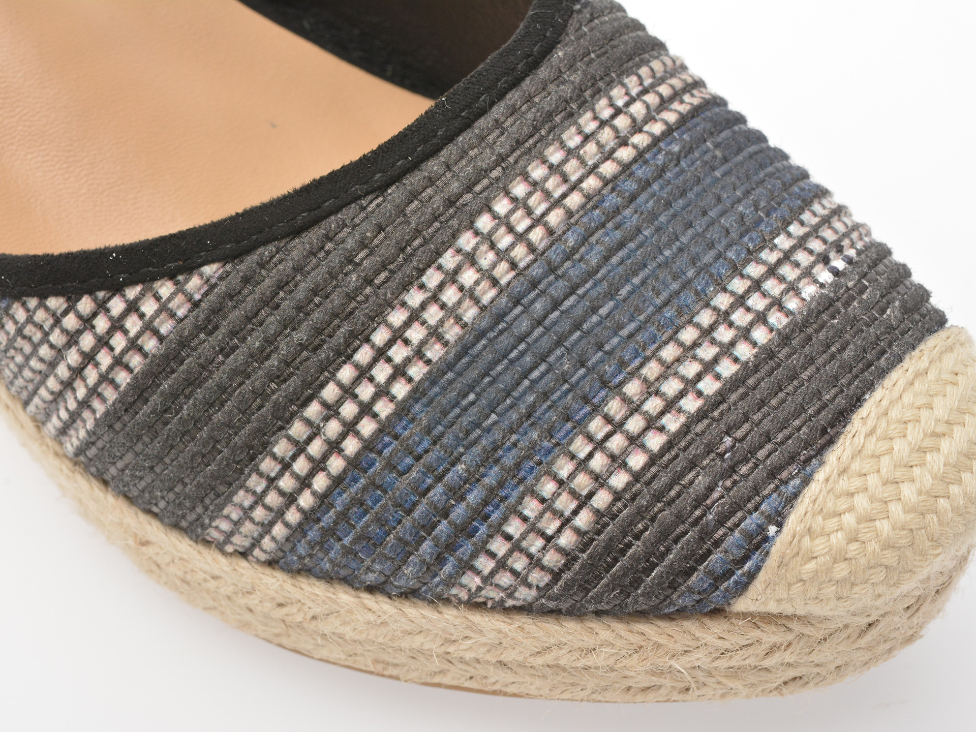 Pantofi EPICA negri, 82914, din piele ecologica