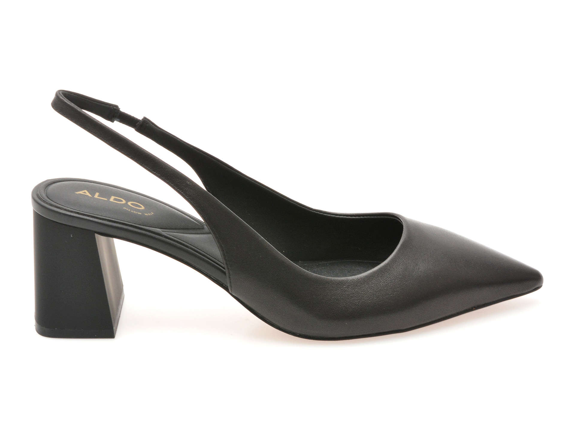 Pantofi ALDO negri, ULIANA 001, din piele naturala
