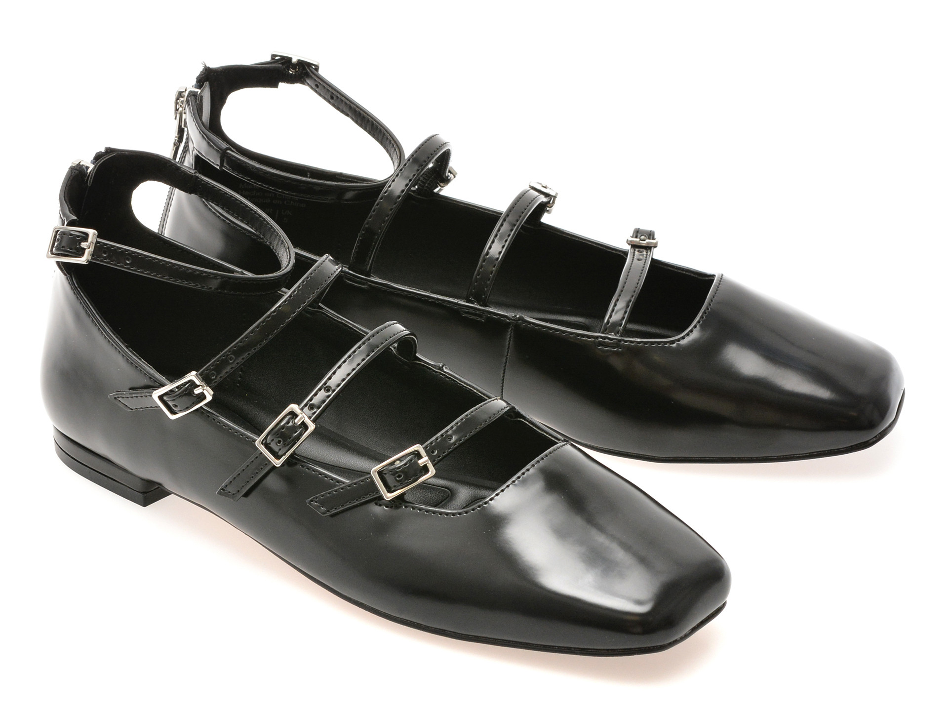 Pantofi ALDO negri, NELTA 001, din piele ecologica