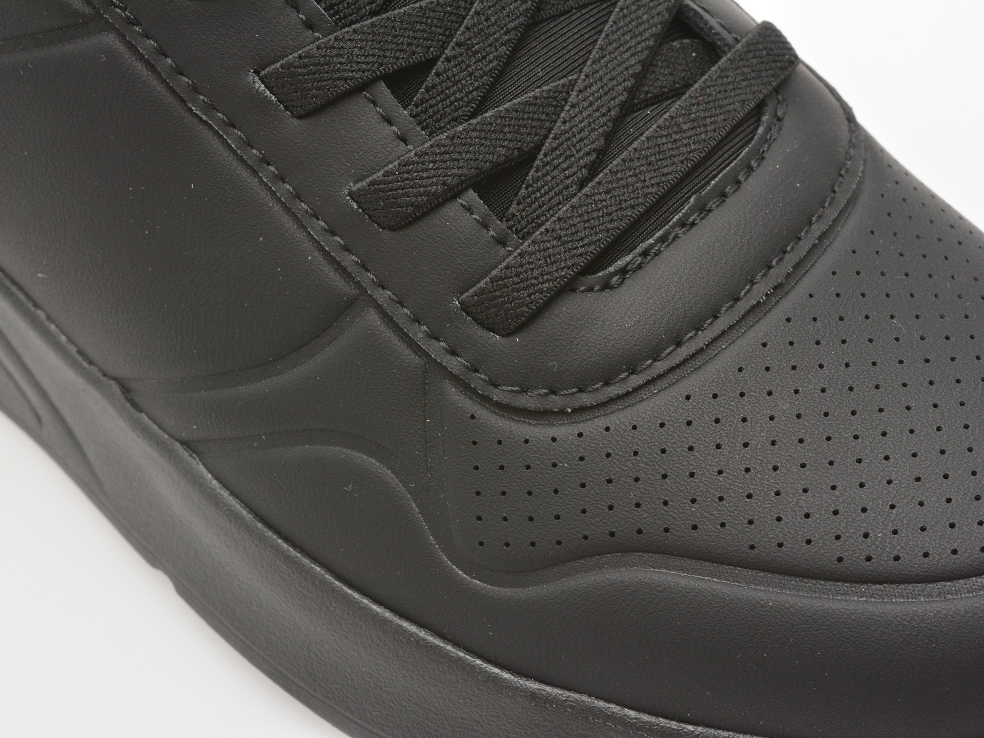 Pantofi sport SKECHERS negri, UNO LITE, din piele ecologica