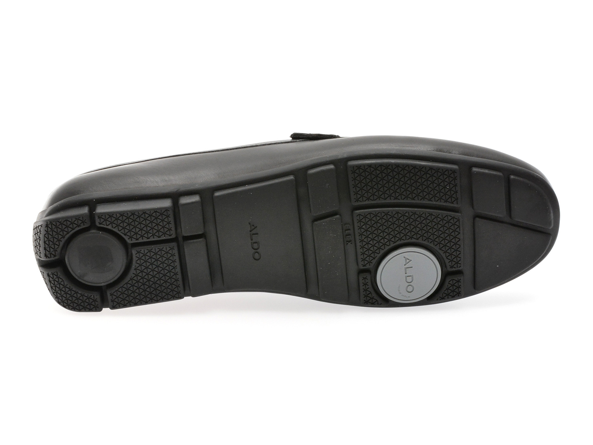 Mocasini ALDO negri, PRATO-IN 001, din piele naturala