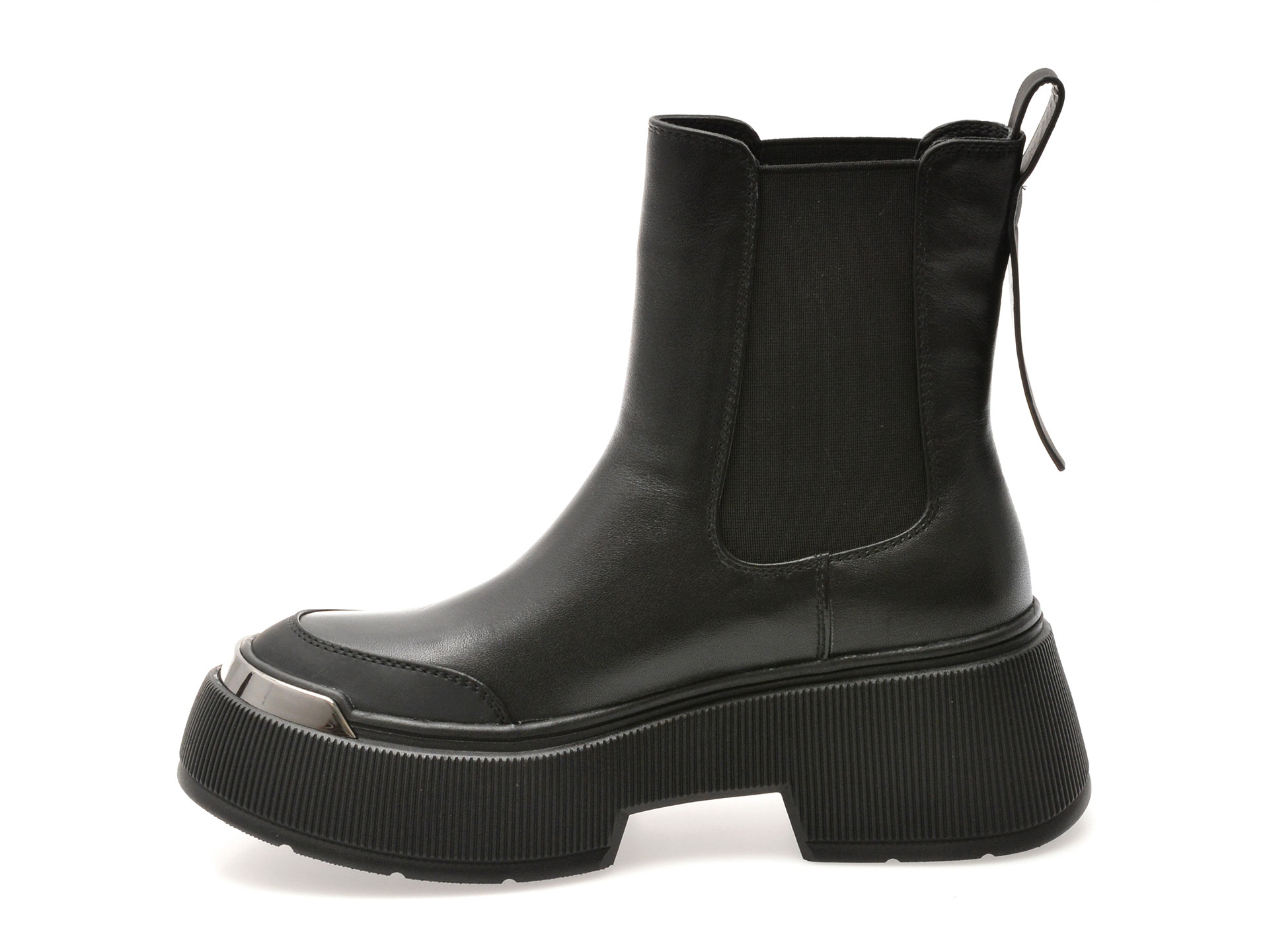 Ghete ALDO negre, 3R489, din piele naturala