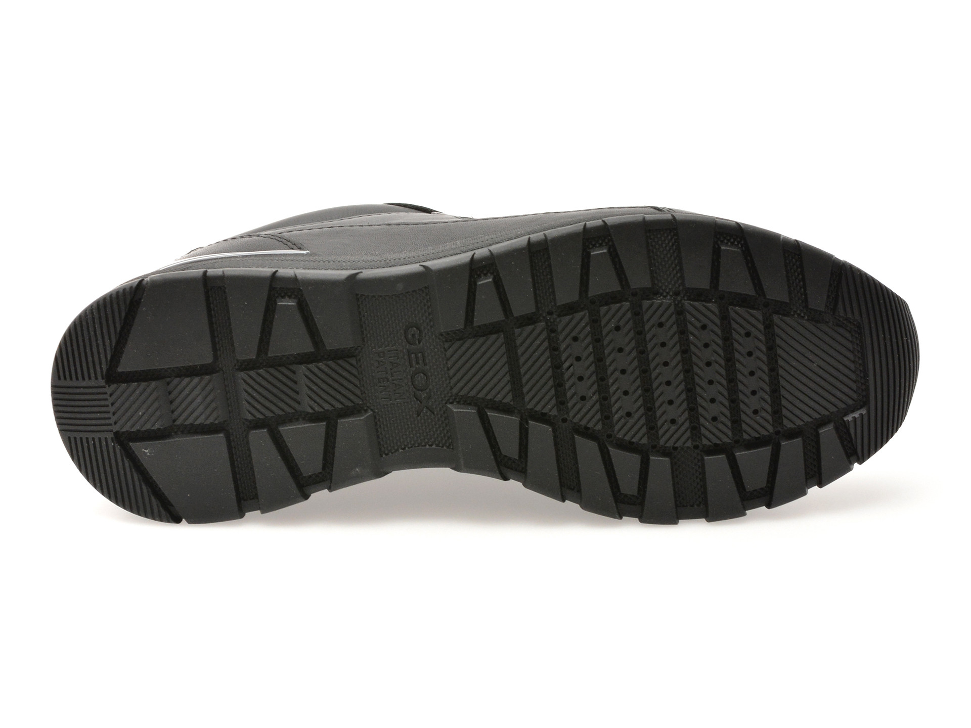 Pantofi sport geox negri d563lb din piele naturala