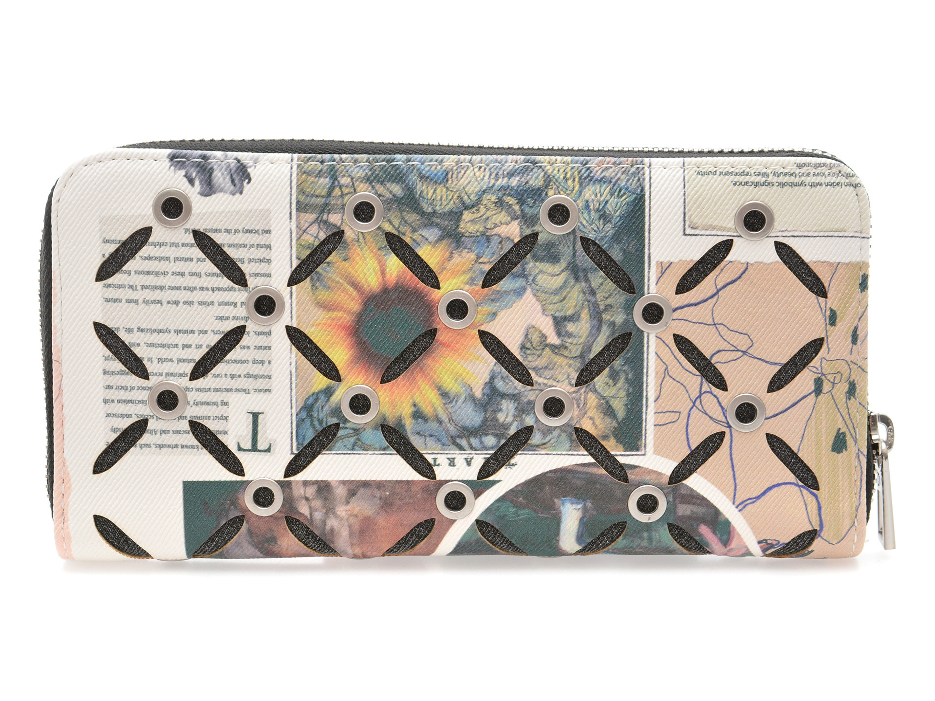 Portofel DESIGUAL multicolor, WAYD02, din piele ecologica