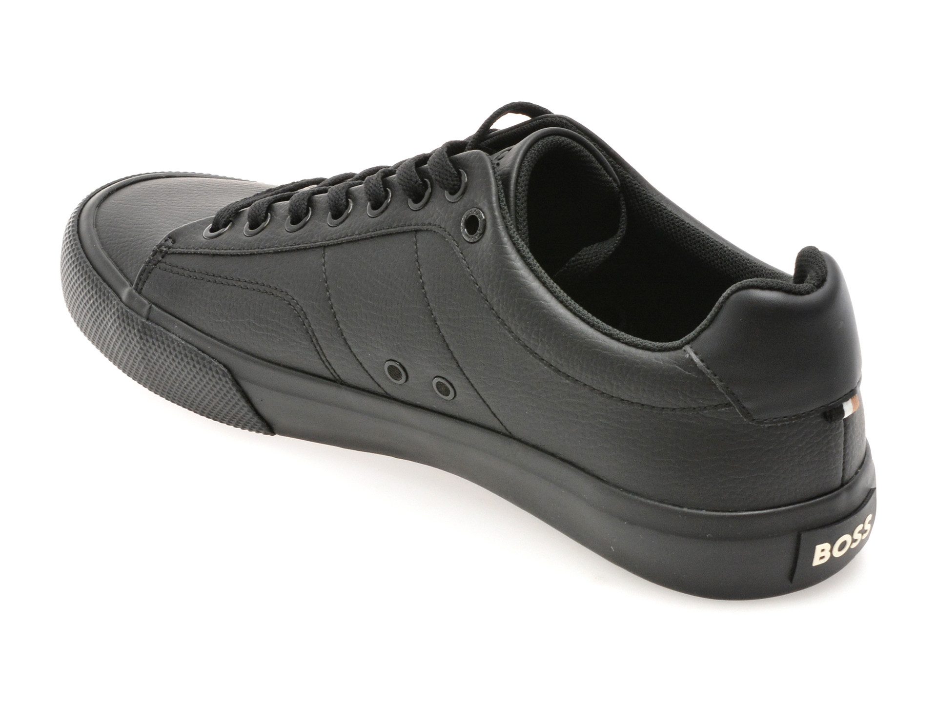 Pantofi sport BOSS negri, 2833, din piele ecologica