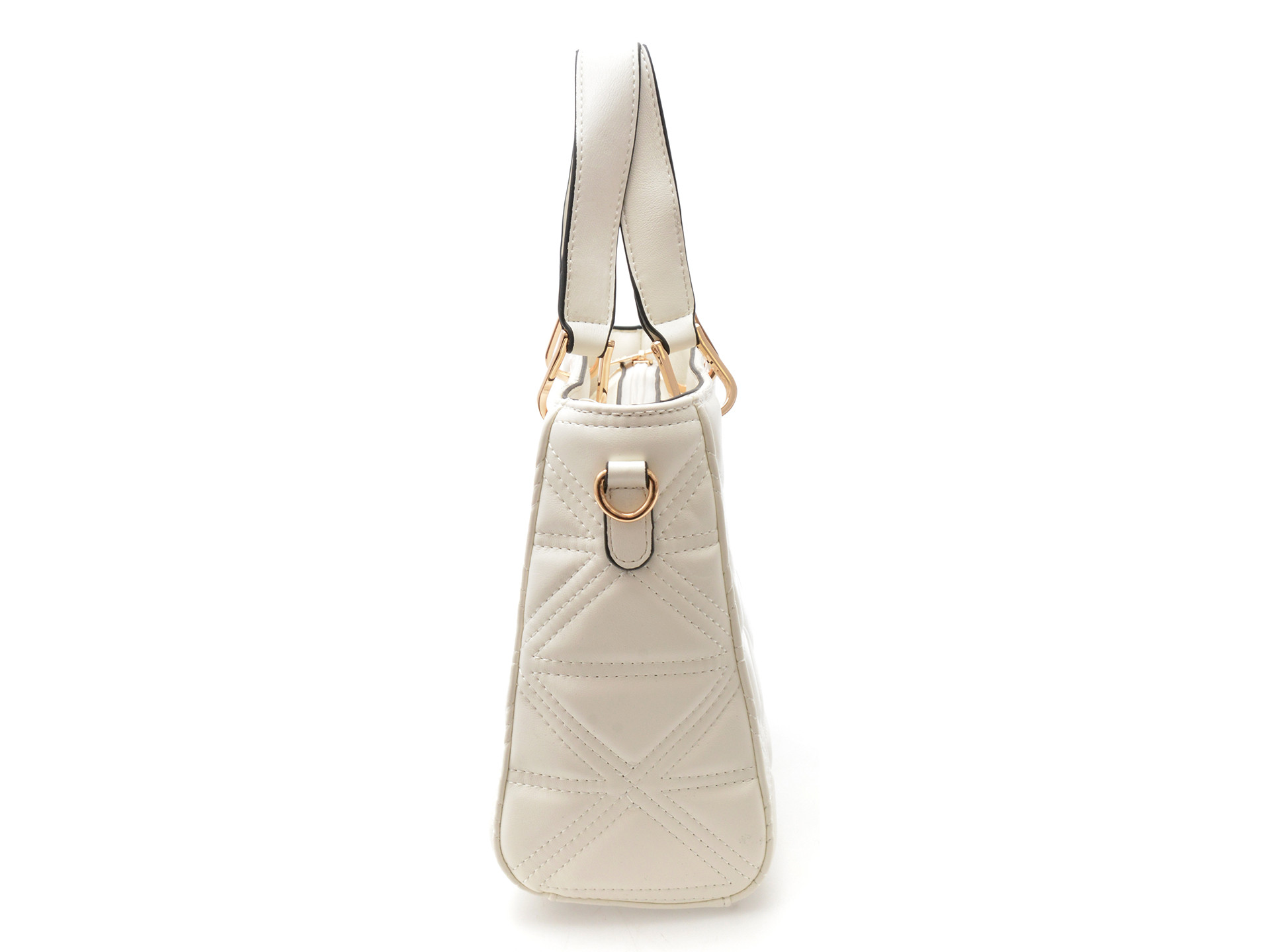 Geanta EPICA alba, 2371, din piele ecologica