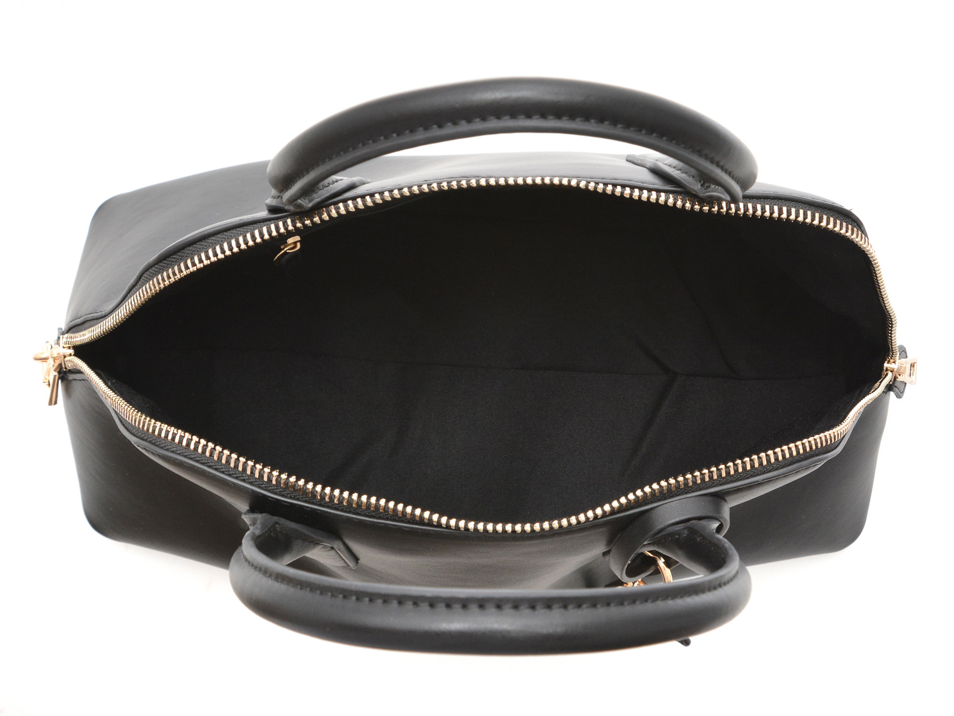 Geanta ALDO neagra, MALAKAI 001, din piele ecologica