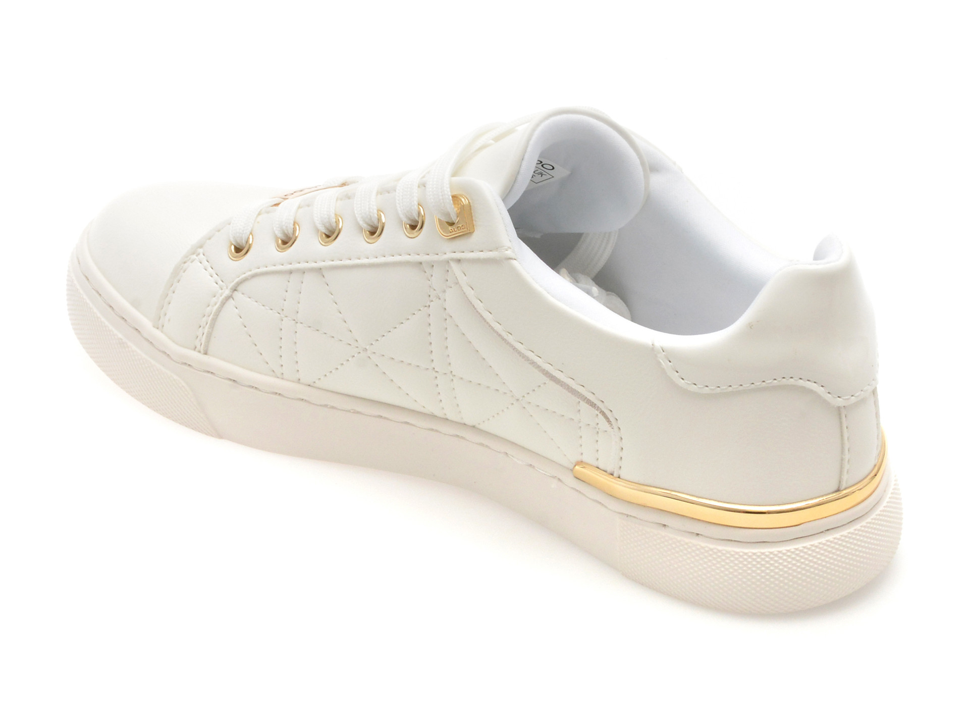 Pantofi sport ALDO albi, ICONISPEC 100, din piele ecologica