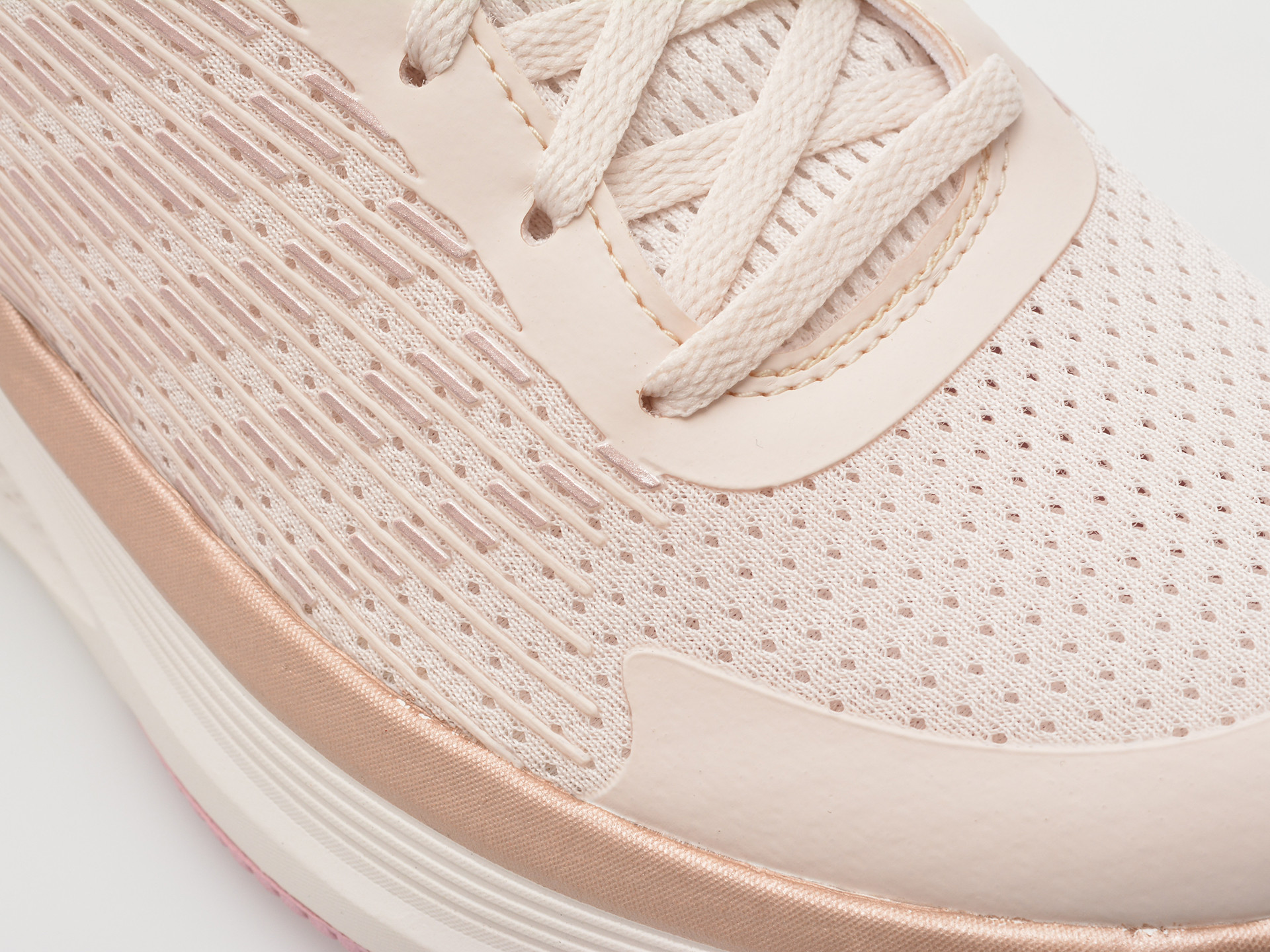 Pantofi sport SKECHERS nude, GO RUN ELEVATE 2.0, din material textil