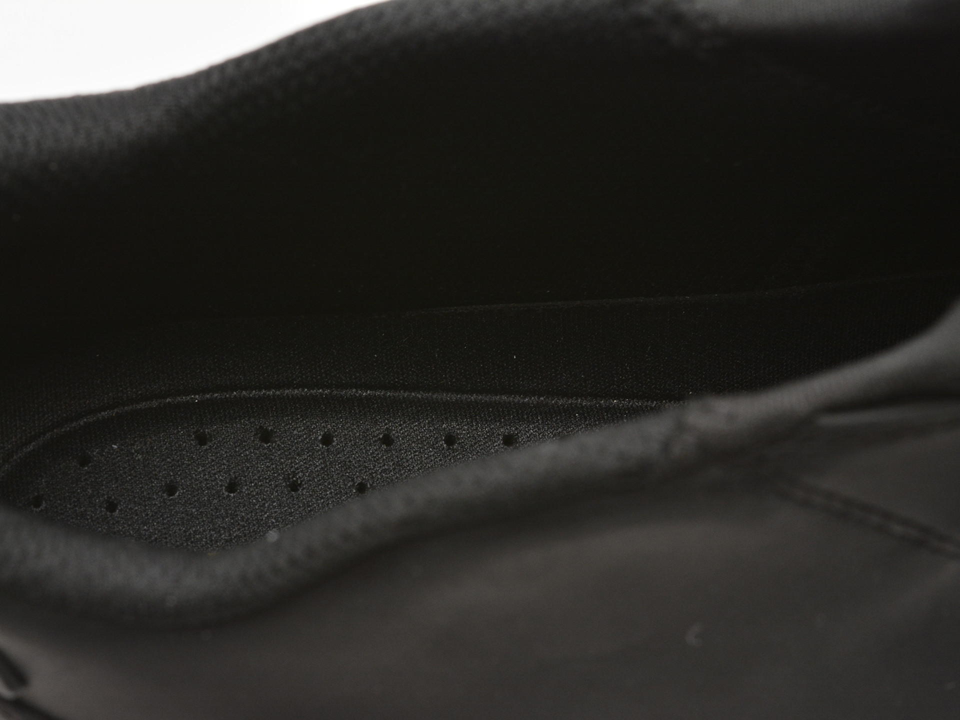 Ghete GEOX negre, U56MAB, din piele naturala