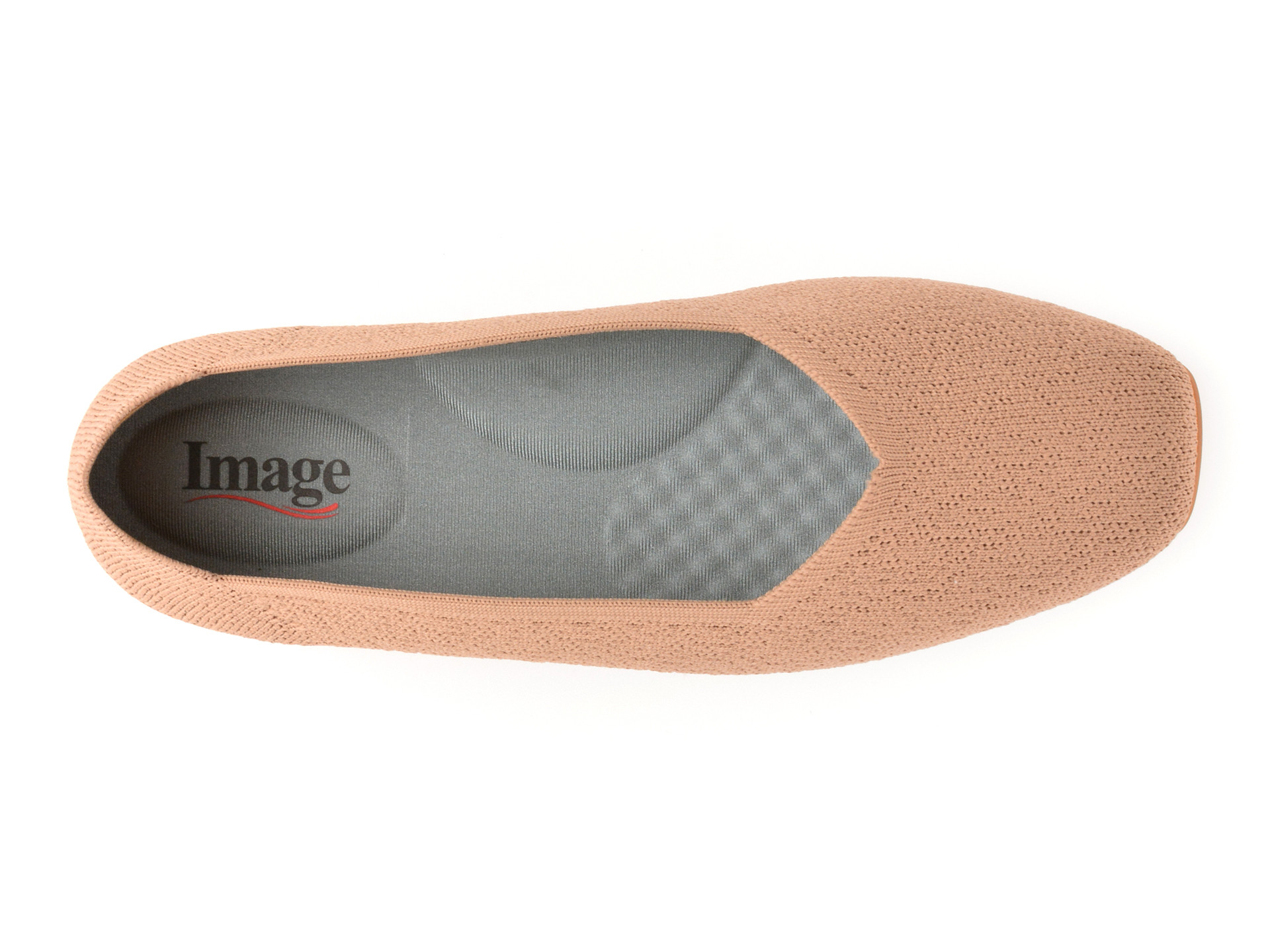 Balerini image bej ms0928 din material textil