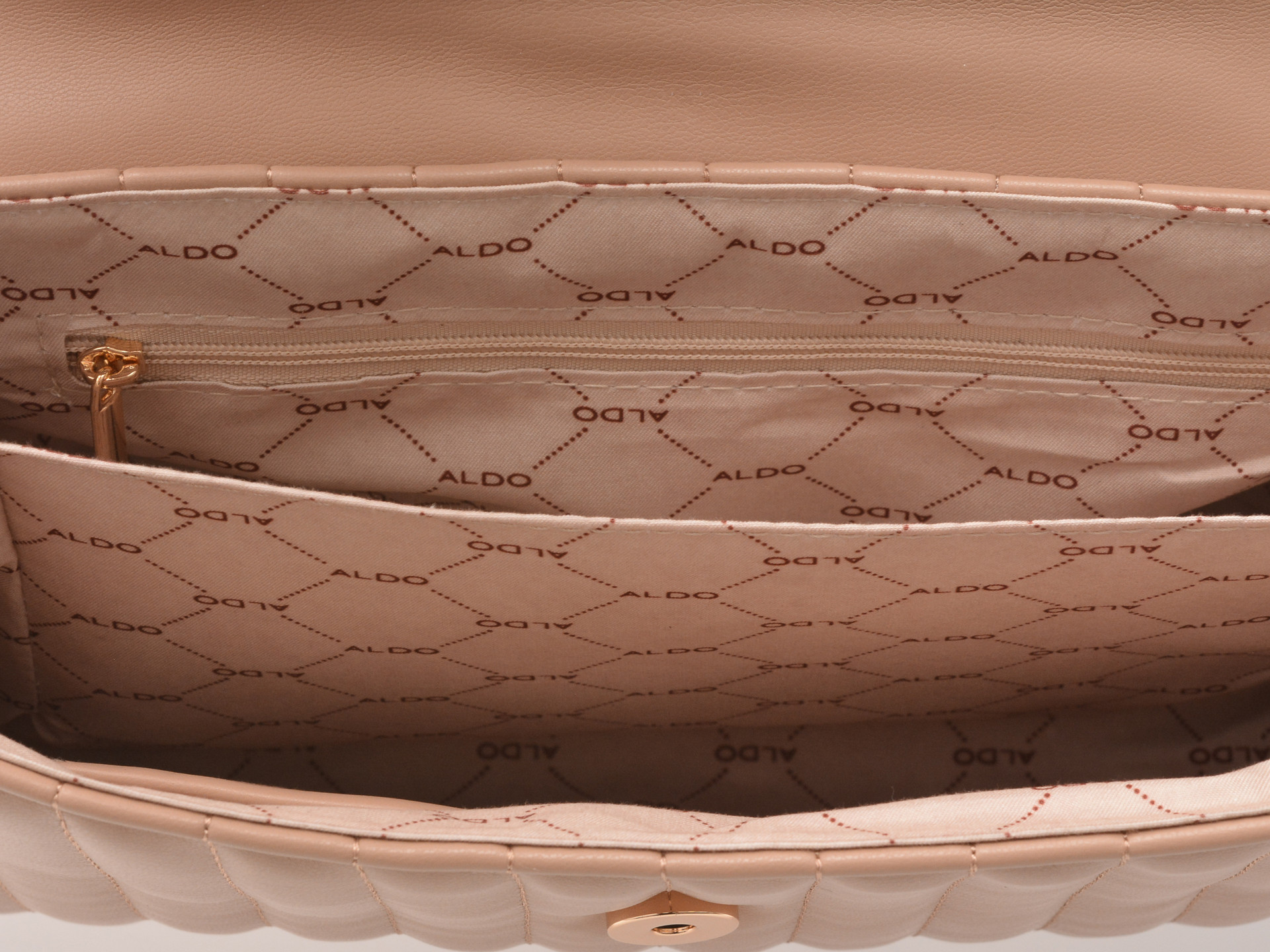 Geanta ALDO bej, TETNEY 101, din piele ecologica