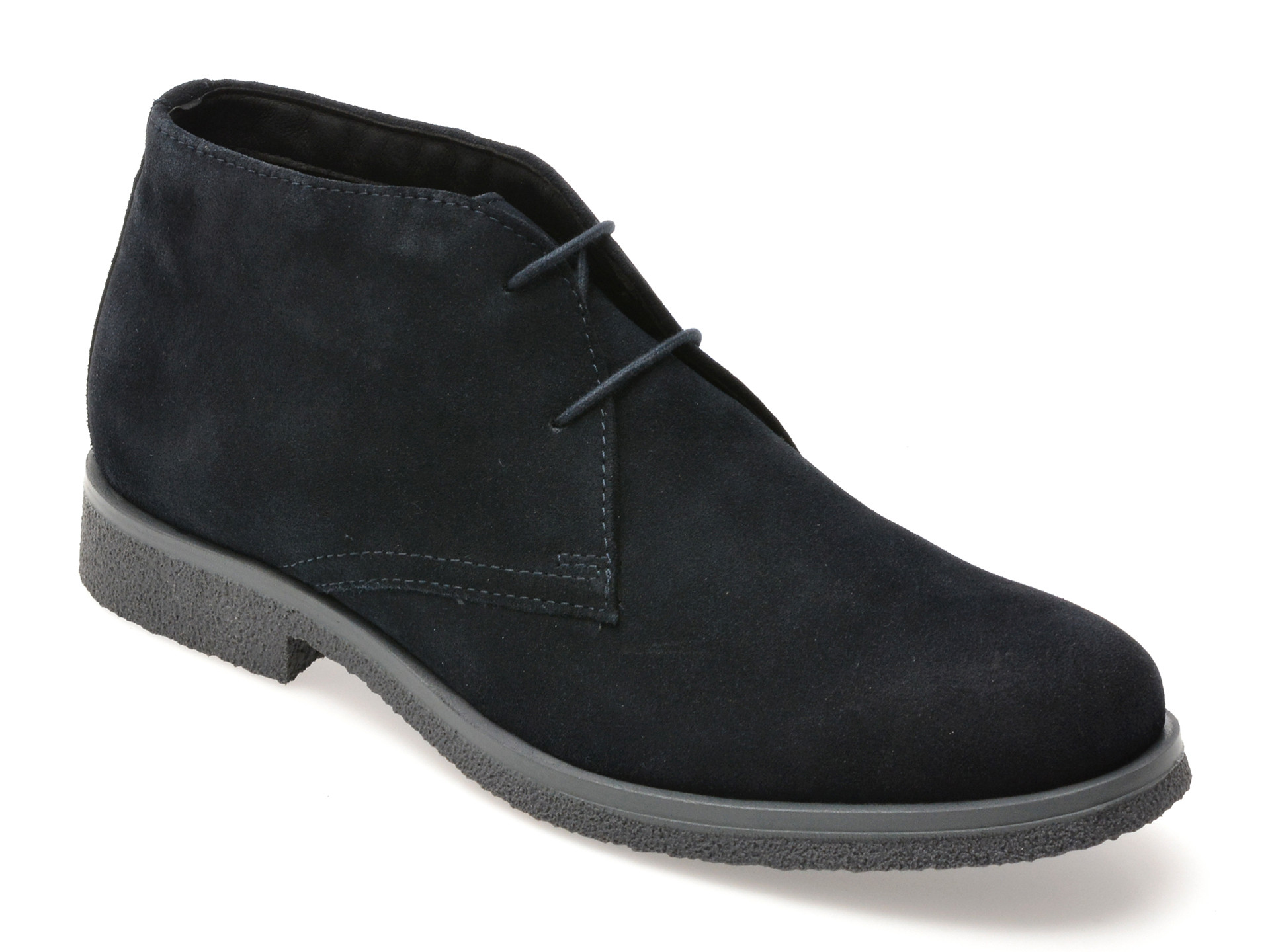 Ghete GEOX bleumarin, U0458A, din piele intoarsa