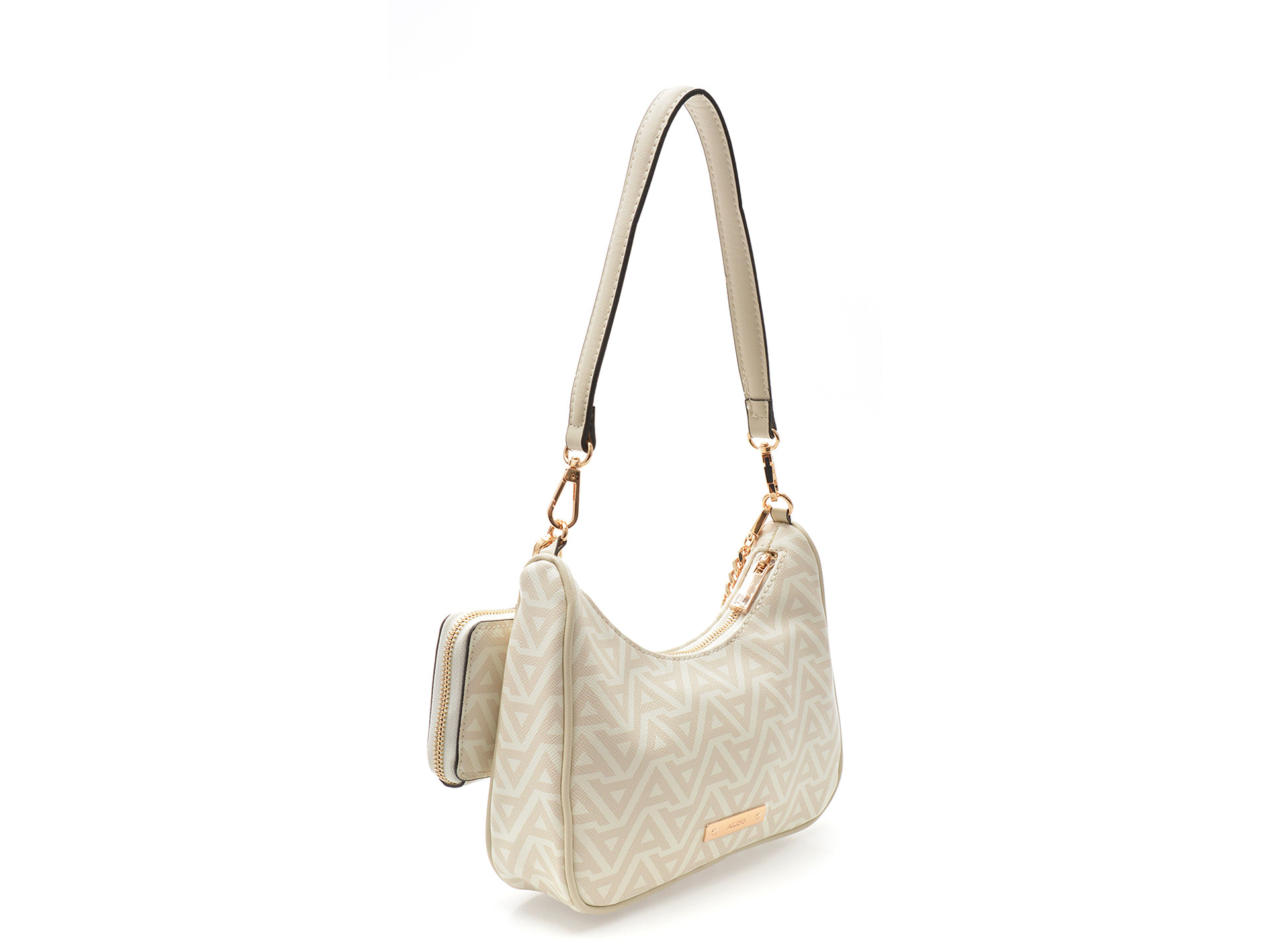 Geanta ALDO bej, ANNAENDRA 966, din piele ecologica