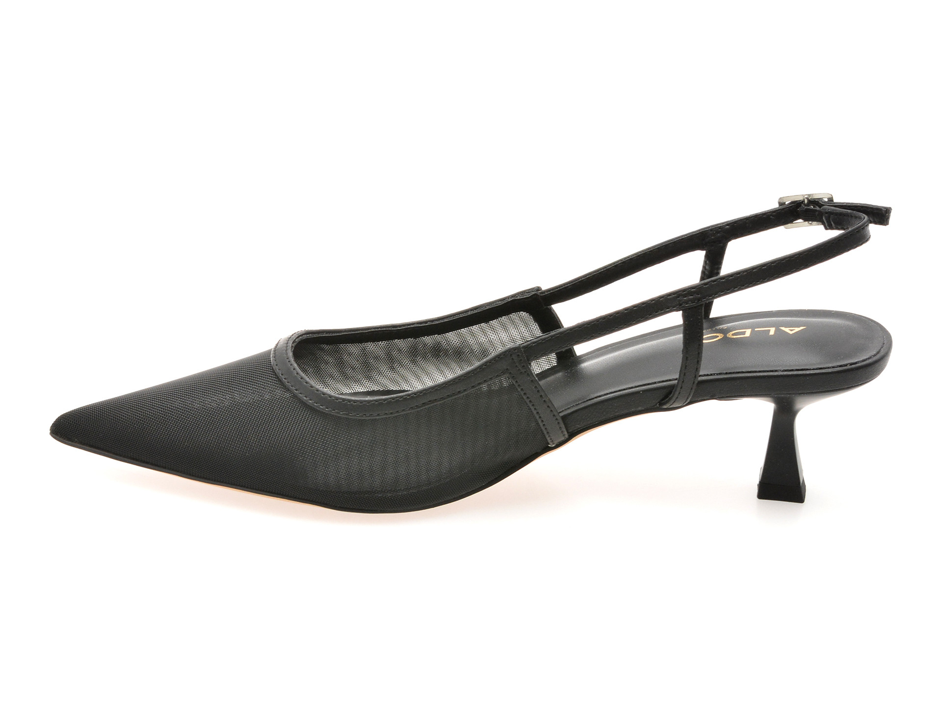 Pantofi eleganti ALDO negri, MAXINA 001, din material textil