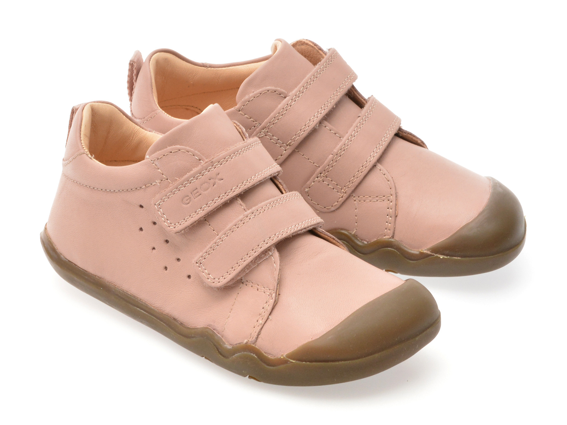 Pantofi sport GEOX roz, B4663A, din piele naturala