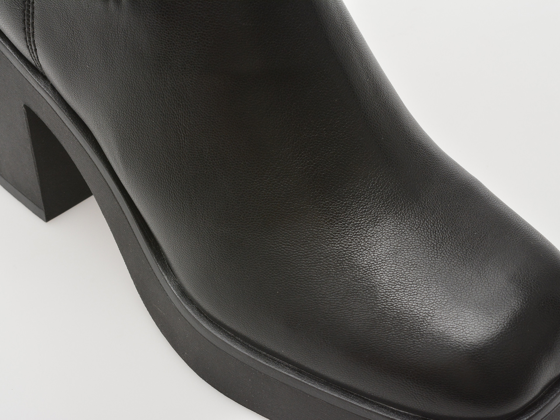 Cizme ALDO negre, AUSTER 001, din piele ecologica