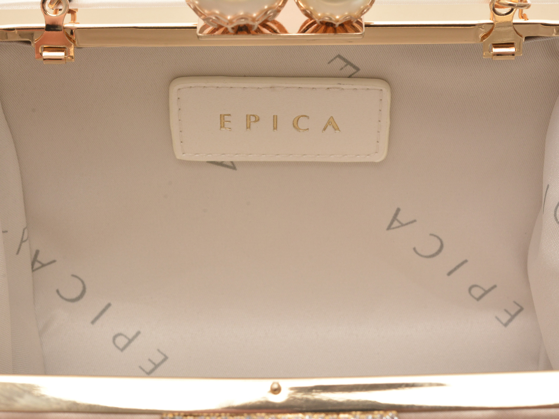 Geanta EPICA aurie, 8008, din material textil