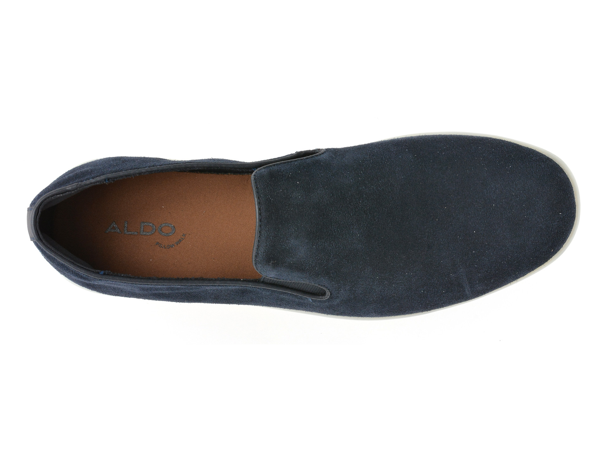 Pantofi ALDO bleumarin, SEAWIND 410, din piele intoarsa