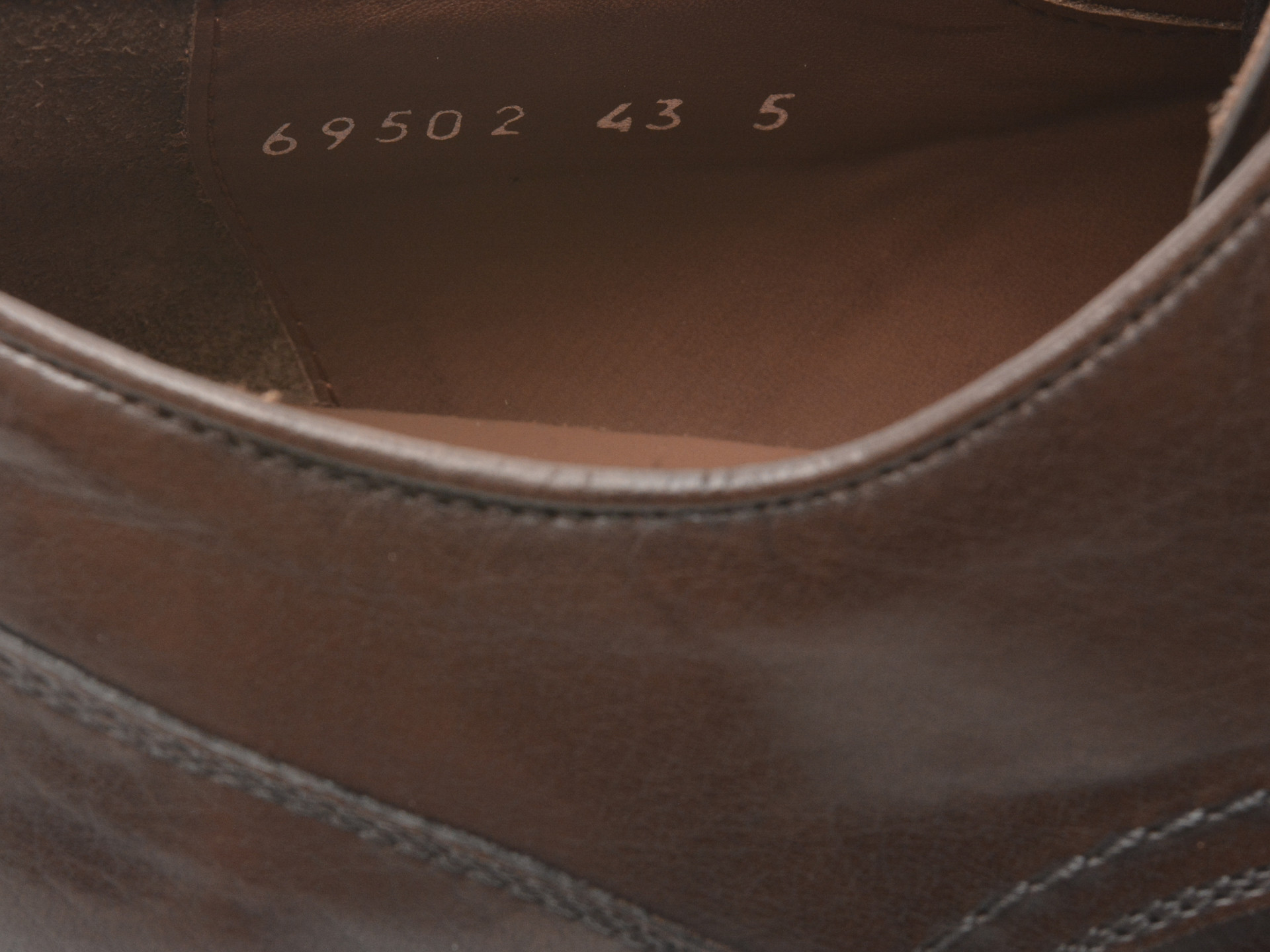 Pantofi eleganti LE COLONEL maro, 69502, din piele naturala