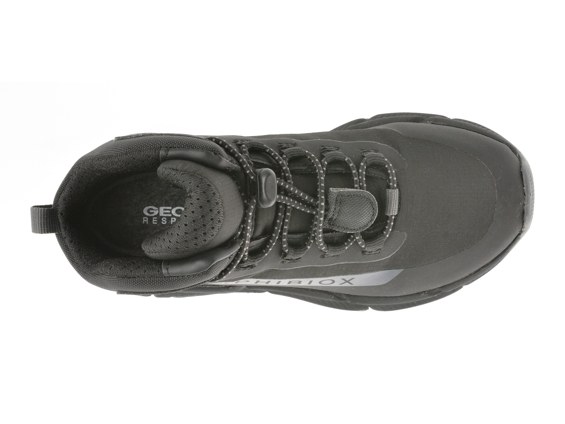 Ghete GEOX negre, J46LCA, din material textil