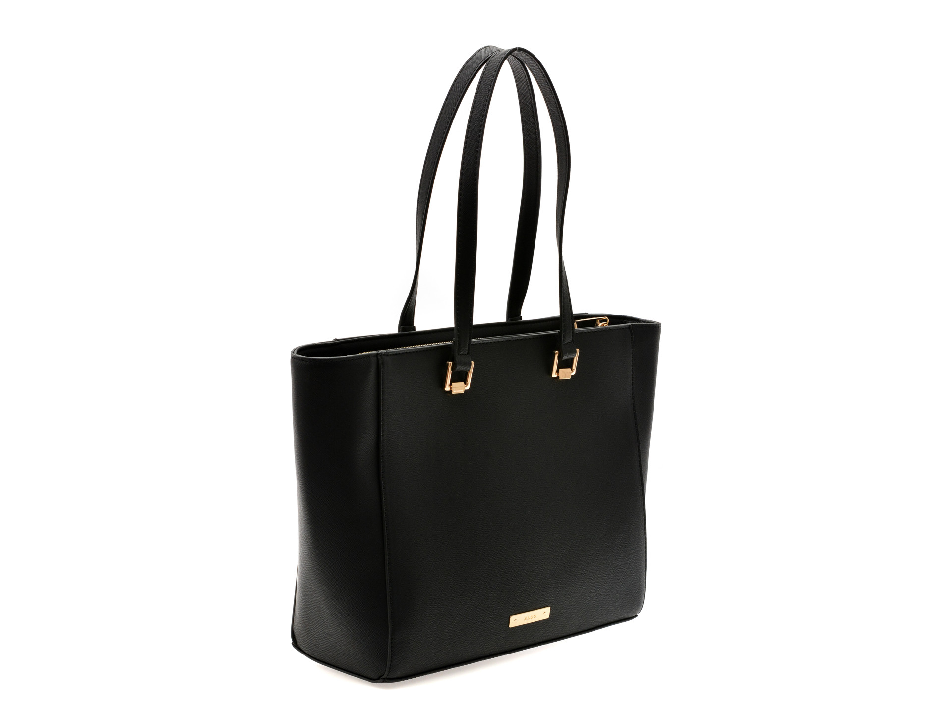 Geanta ALDO neagra, WINTA 001, din piele ecologica