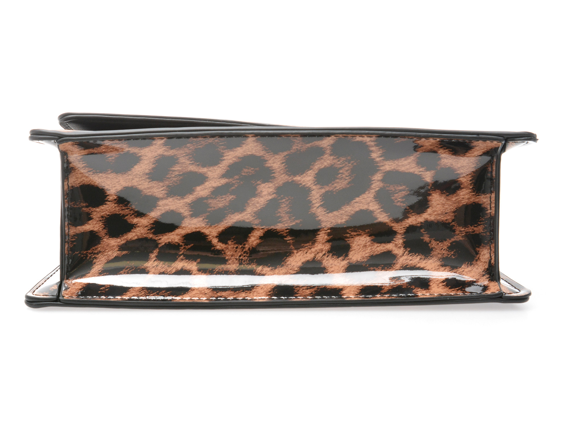 Geanta ALDO maro, LYSANDRIA 994, din piele ecologica lacuita