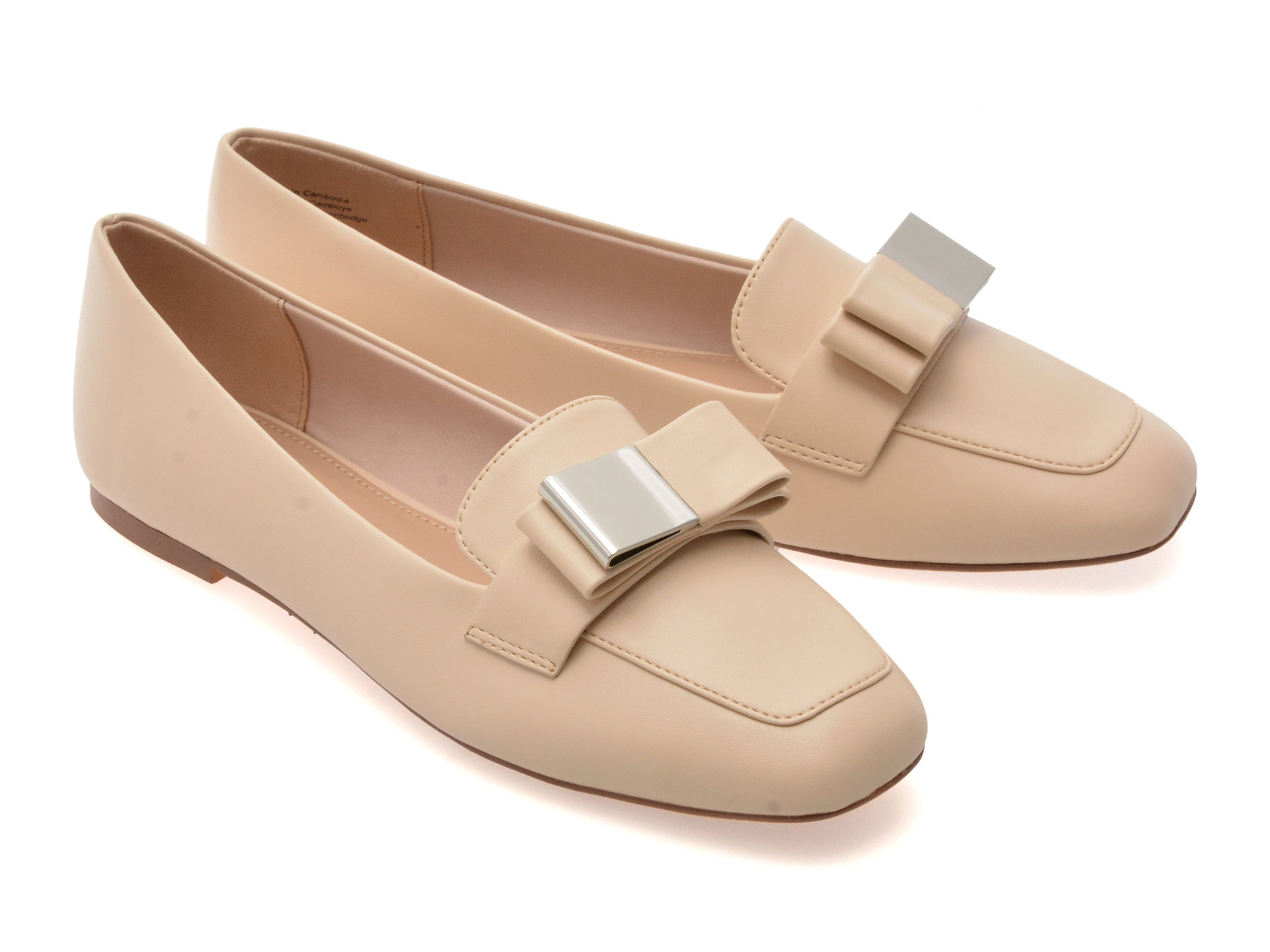 Mocasini ALDO bej, TALANANY 280, din piele ecologica