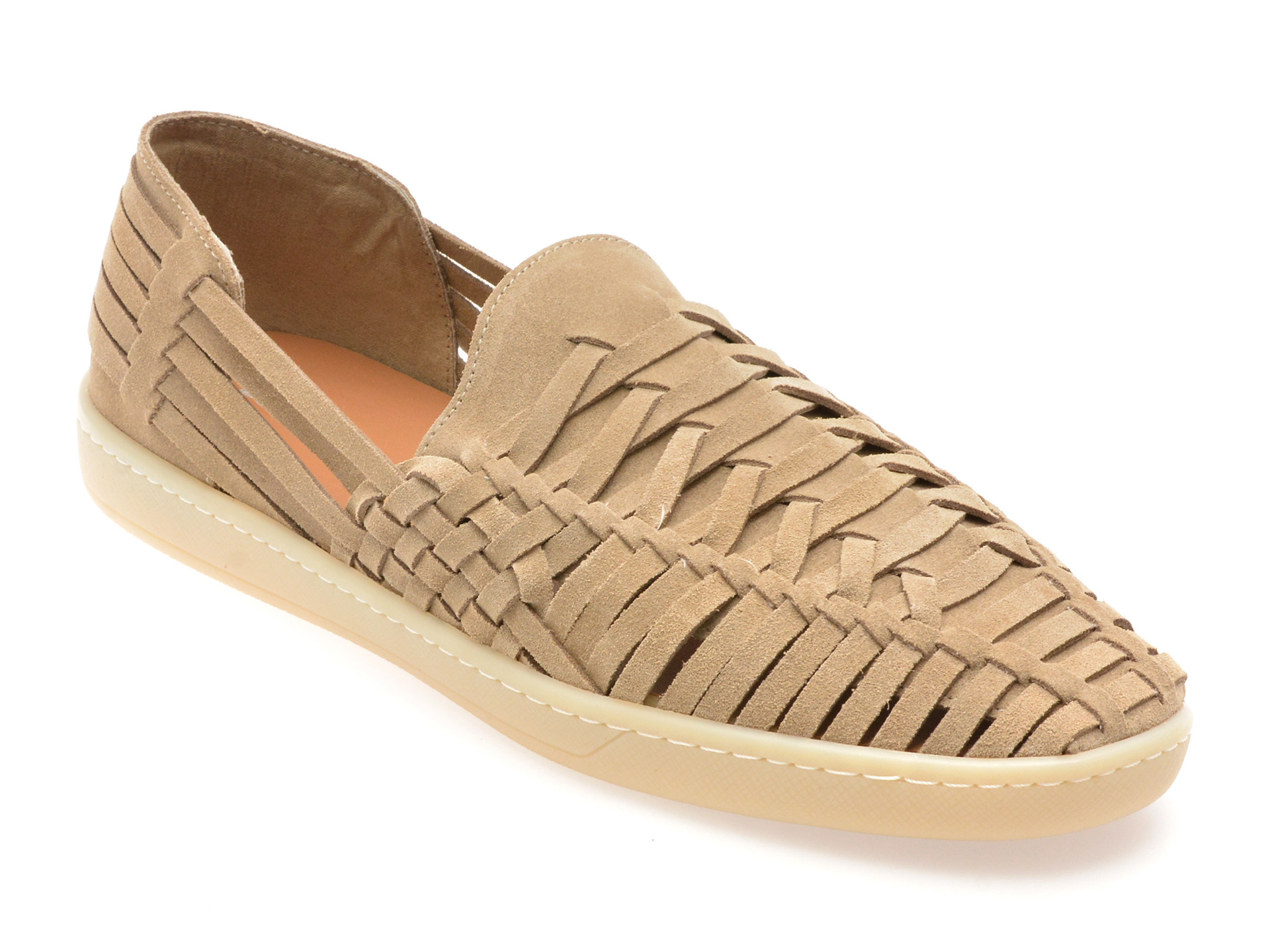 Pantofi ALDO gri, GRECIO 252, din piele intoarsa