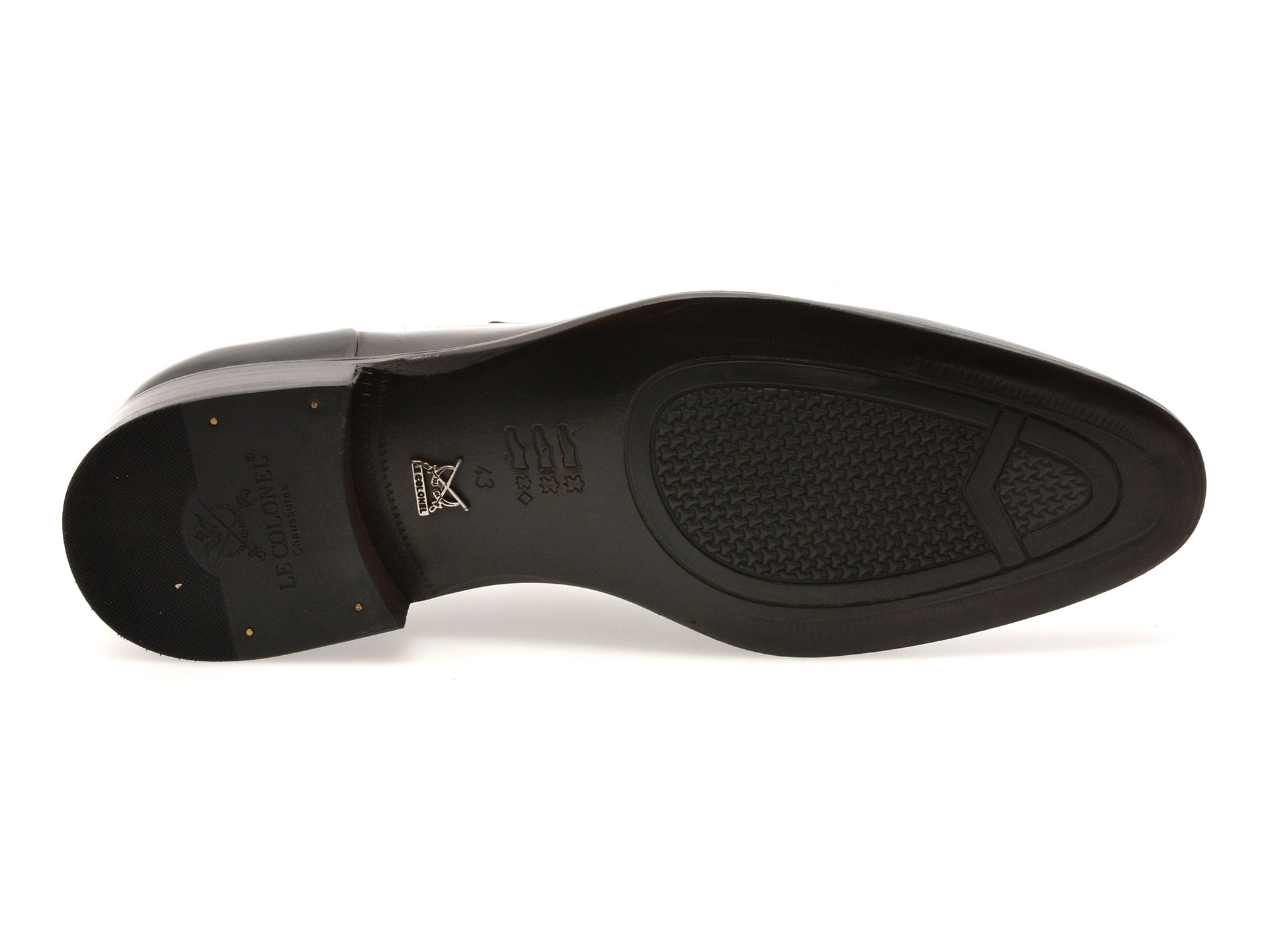 Pantofi eleganti LE COLONEL maro, 327130, din piele naturala