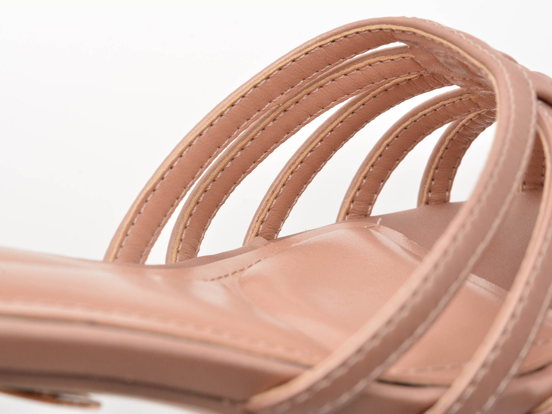 Sandale LAURA BIAGIOTTI bronz, 9031, din piele ecologica