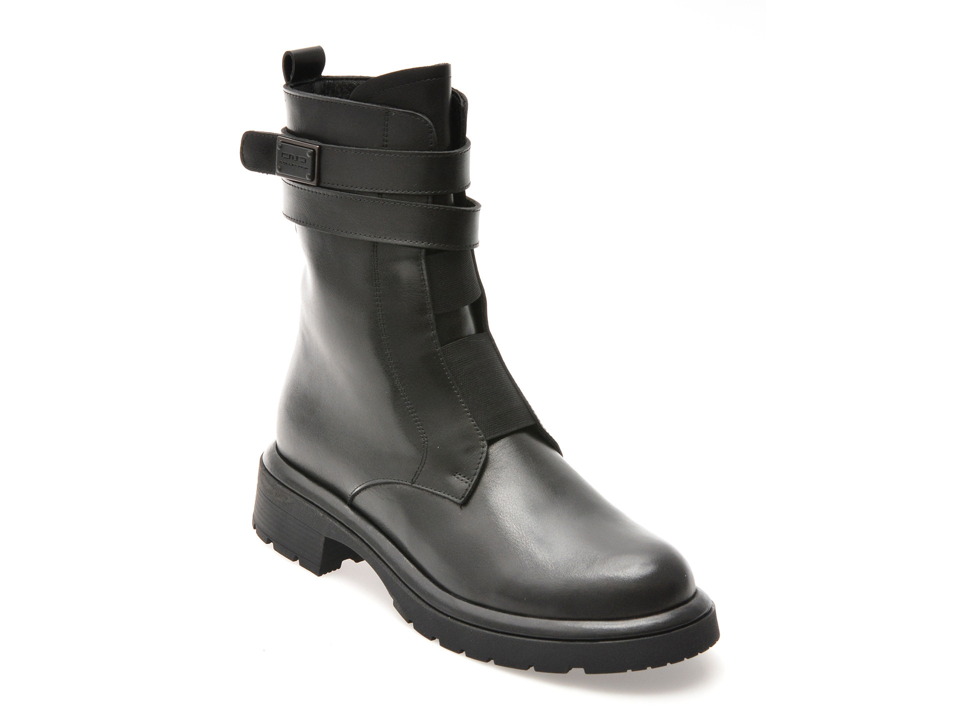 Ghete EPICA negre, 1504255, din piele naturala