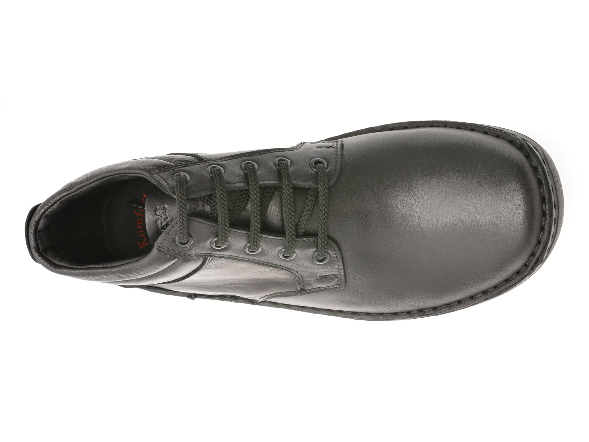 Ghete OTTER negre, 9591, din piele naturala