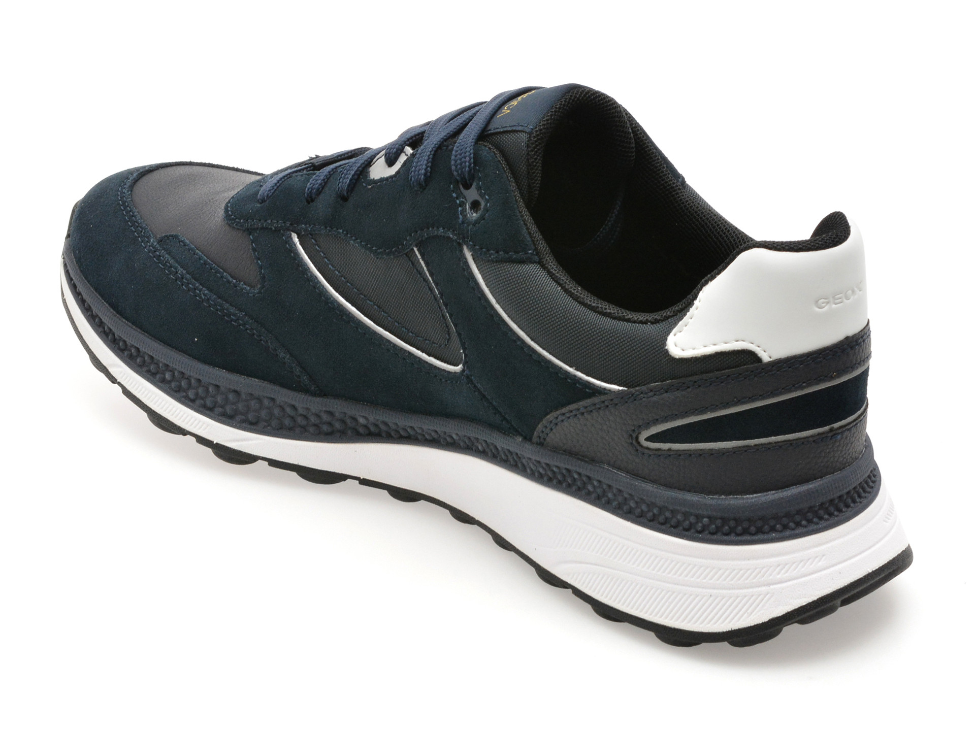 Pantofi sport GEOX bleumarin, U46HGA, din piele naturala