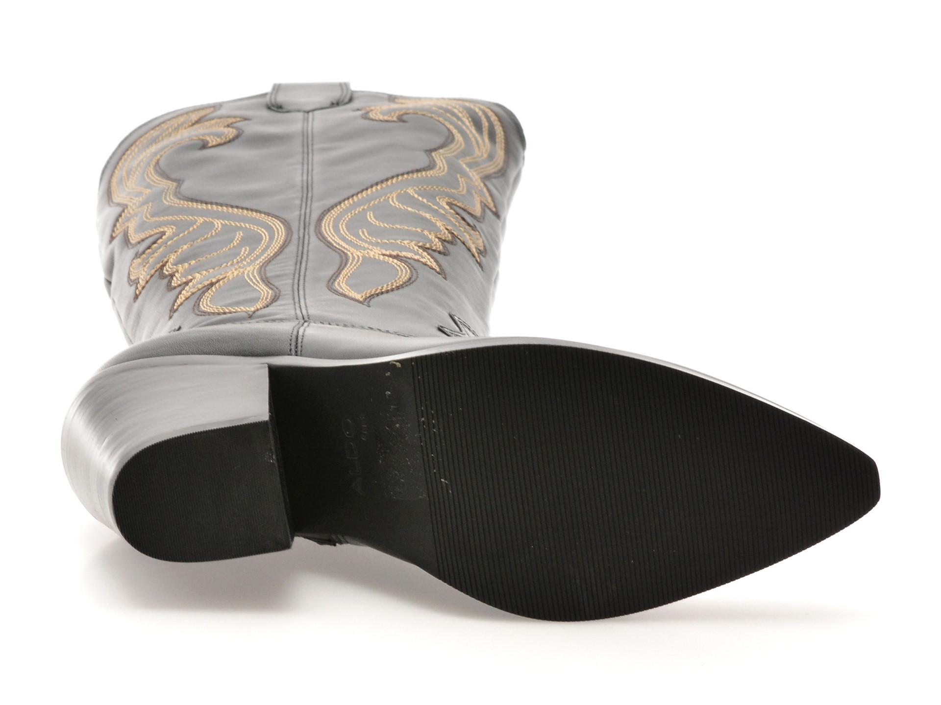 Ciocate ALDO negre, ALAMO 009, din piele naturala