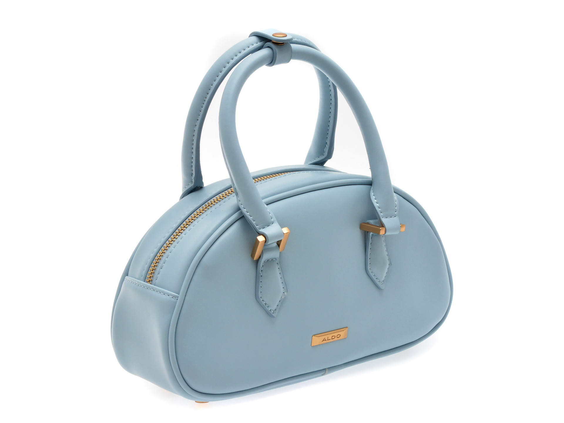 Geanta ALDO albastra, BRENIN 450, din piele ecologica