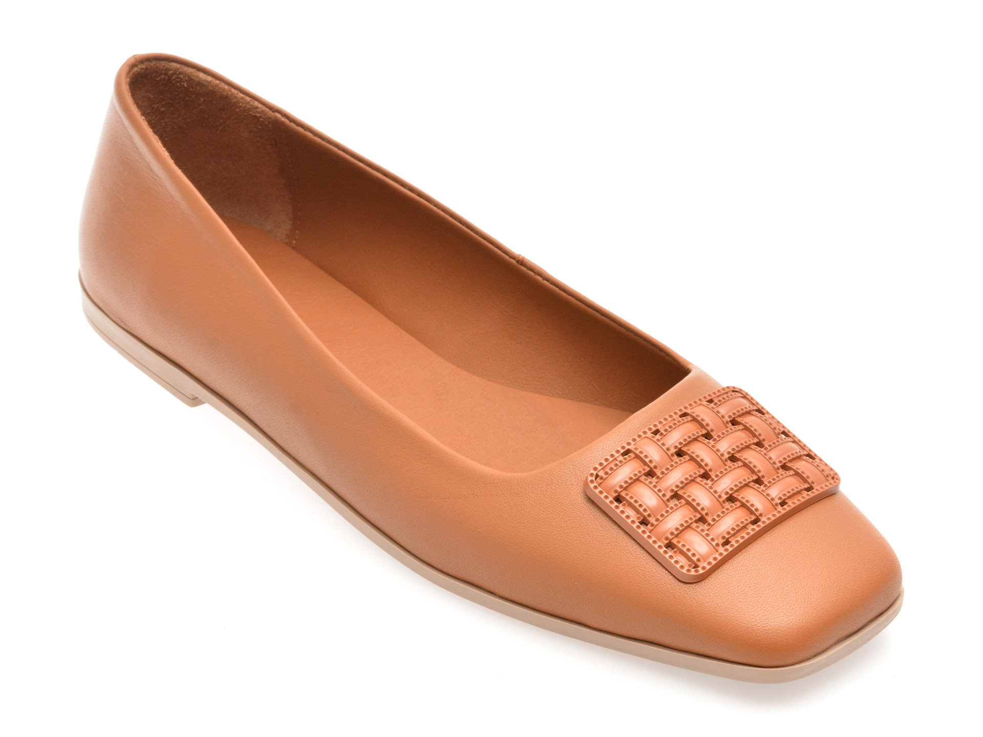 Balerini IMAGE maro, 3562400, din piele naturala