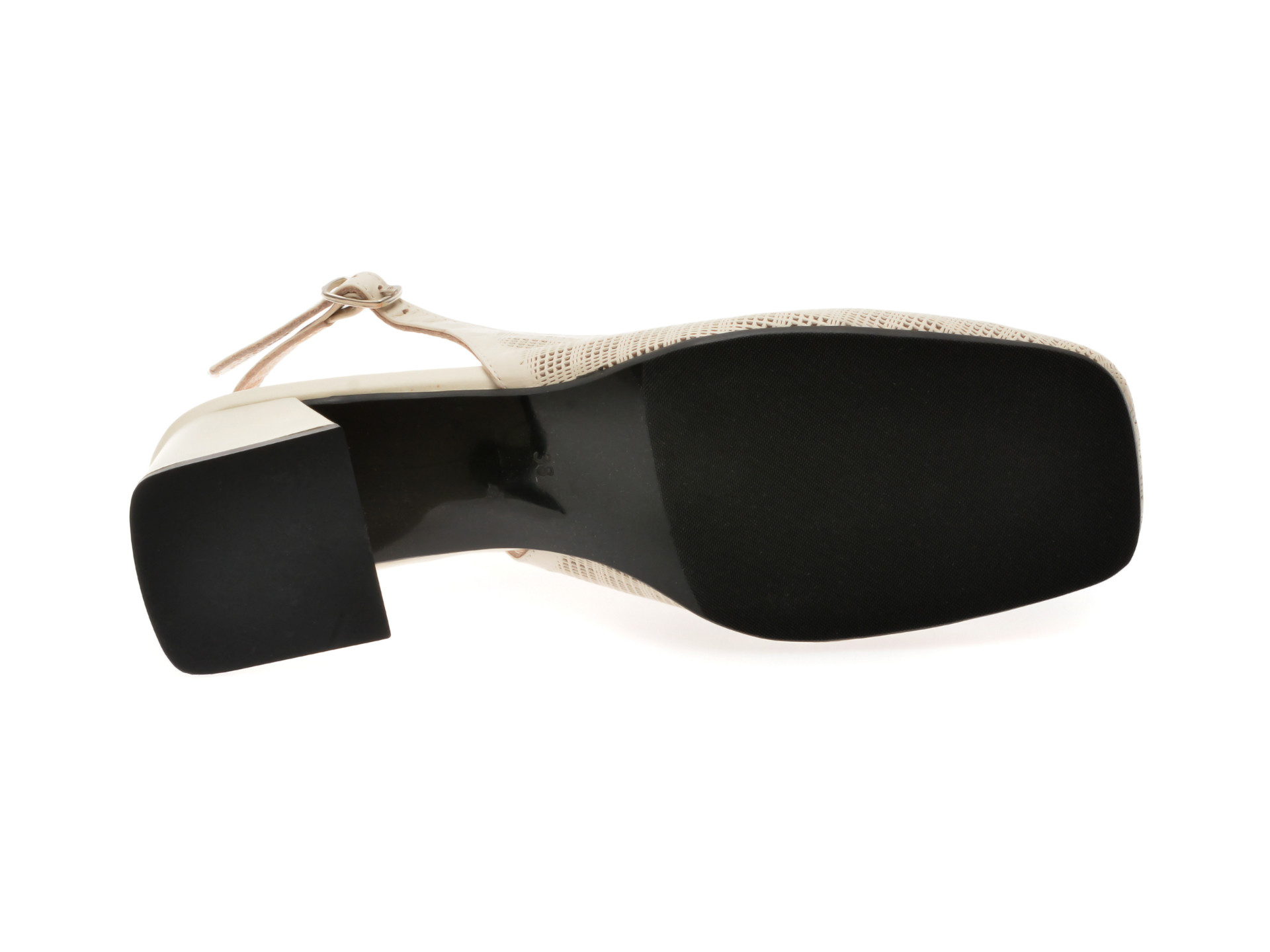 Pantofi IMAGE bej, 28802, din piele naturala