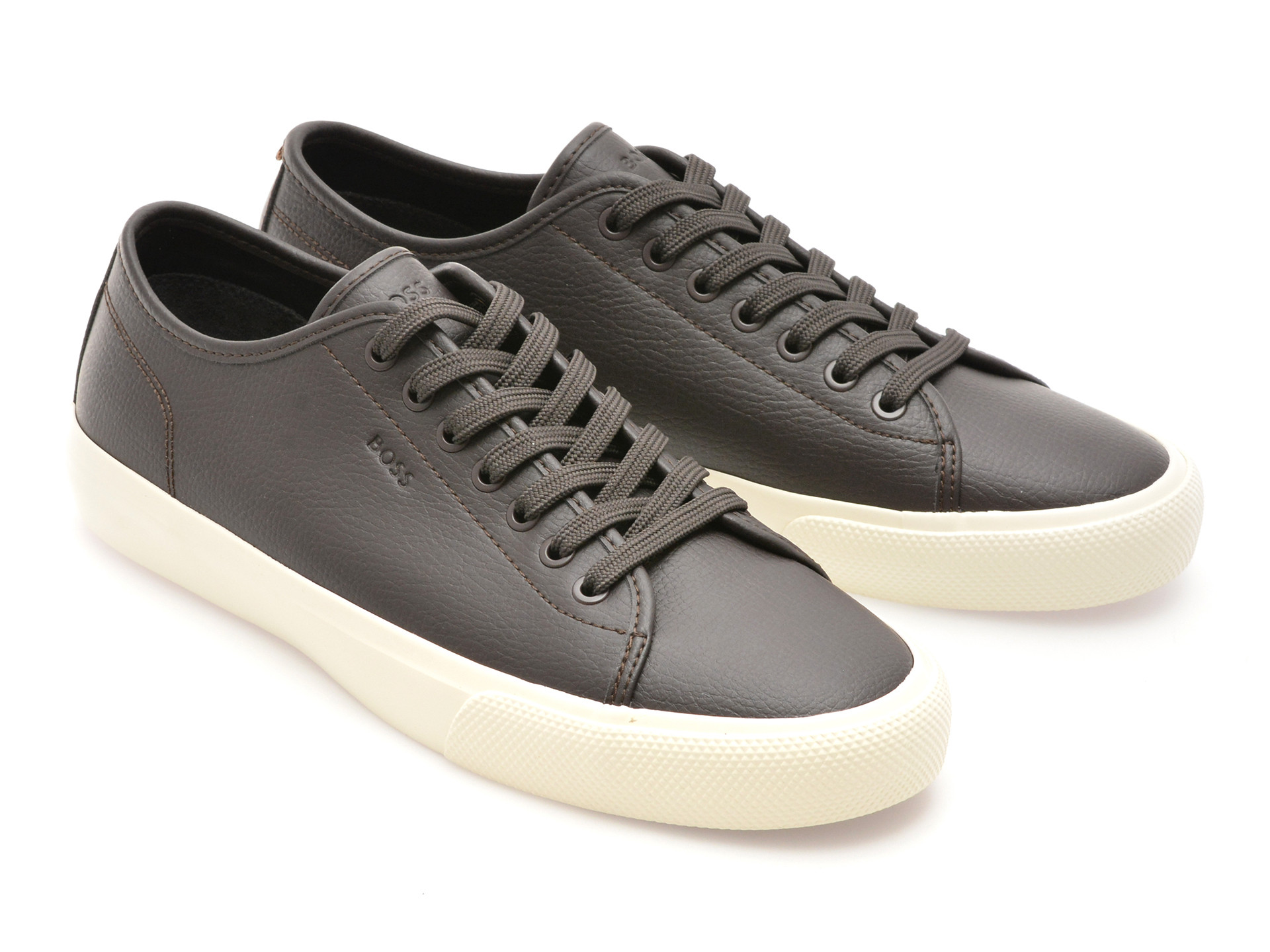 Pantofi sport BOSS maro, 7549, din piele ecologica