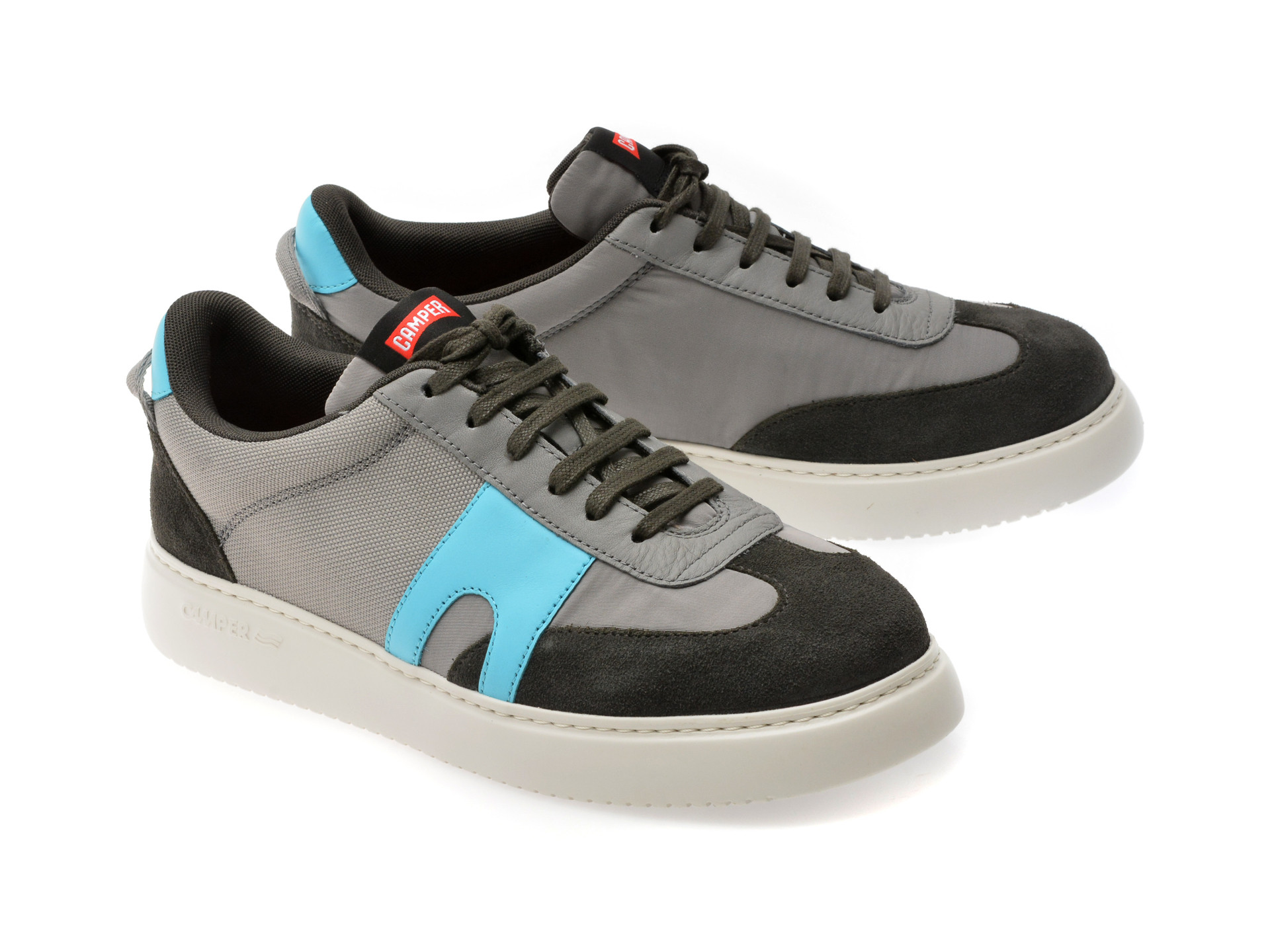 Pantofi sport CAMPER gri, RUNNER, din material textil