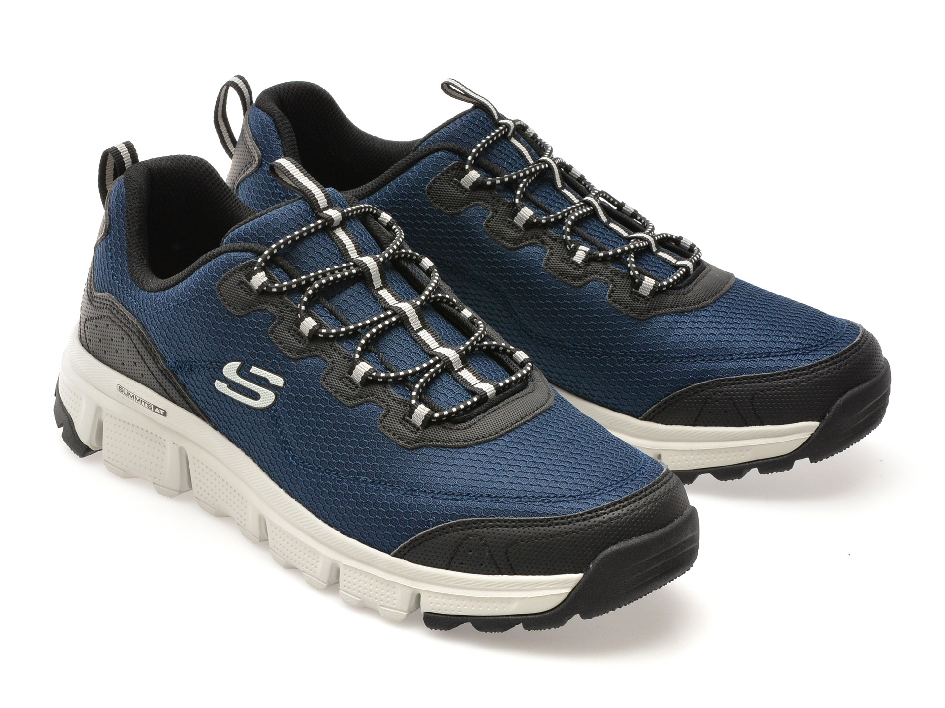 Pantofi sport SKECHERS bleumarin, SUMMITS AT, din material textil