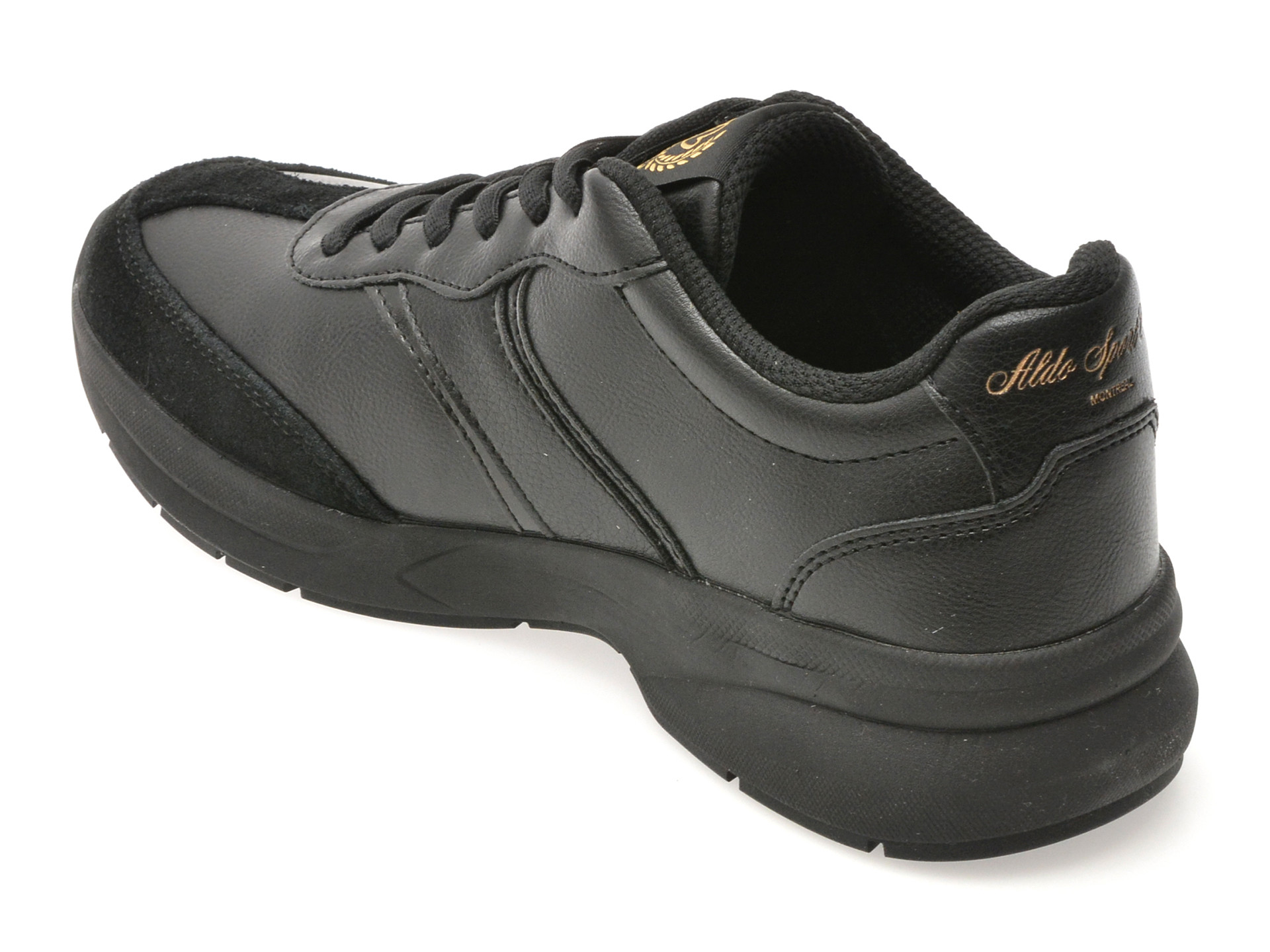 Pantofi sport ALDO negri, CLUBCHIC 001, din piele ecologica