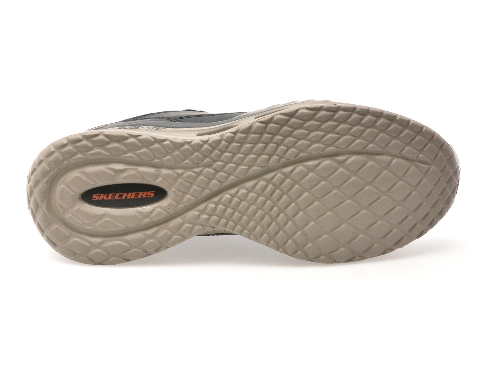 Pantofi sport SKECHERS negri, ARCH FIT ORVAN , din piele naturala