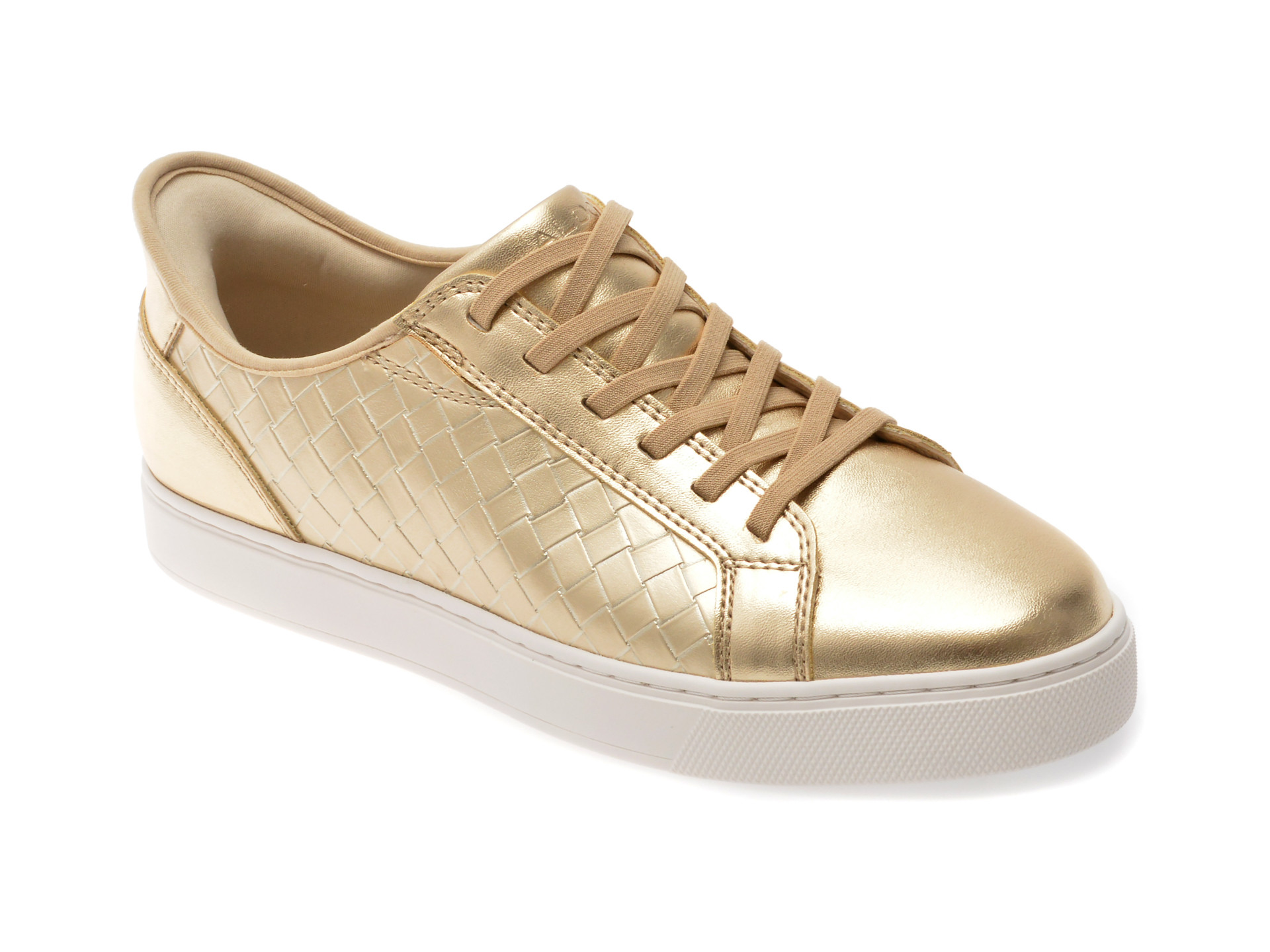 Pantofi sport ALDO aurii, EASYIN 711, din piele ecologica
