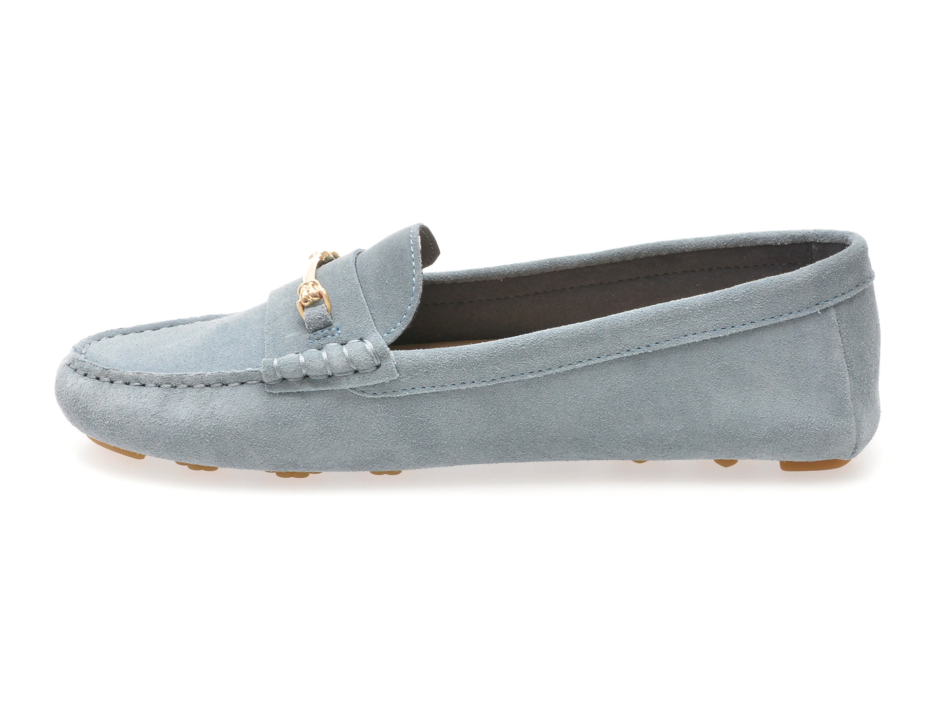 Mocasini ALDO bleumarin, SEABREEZE 460, din piele intoarsa