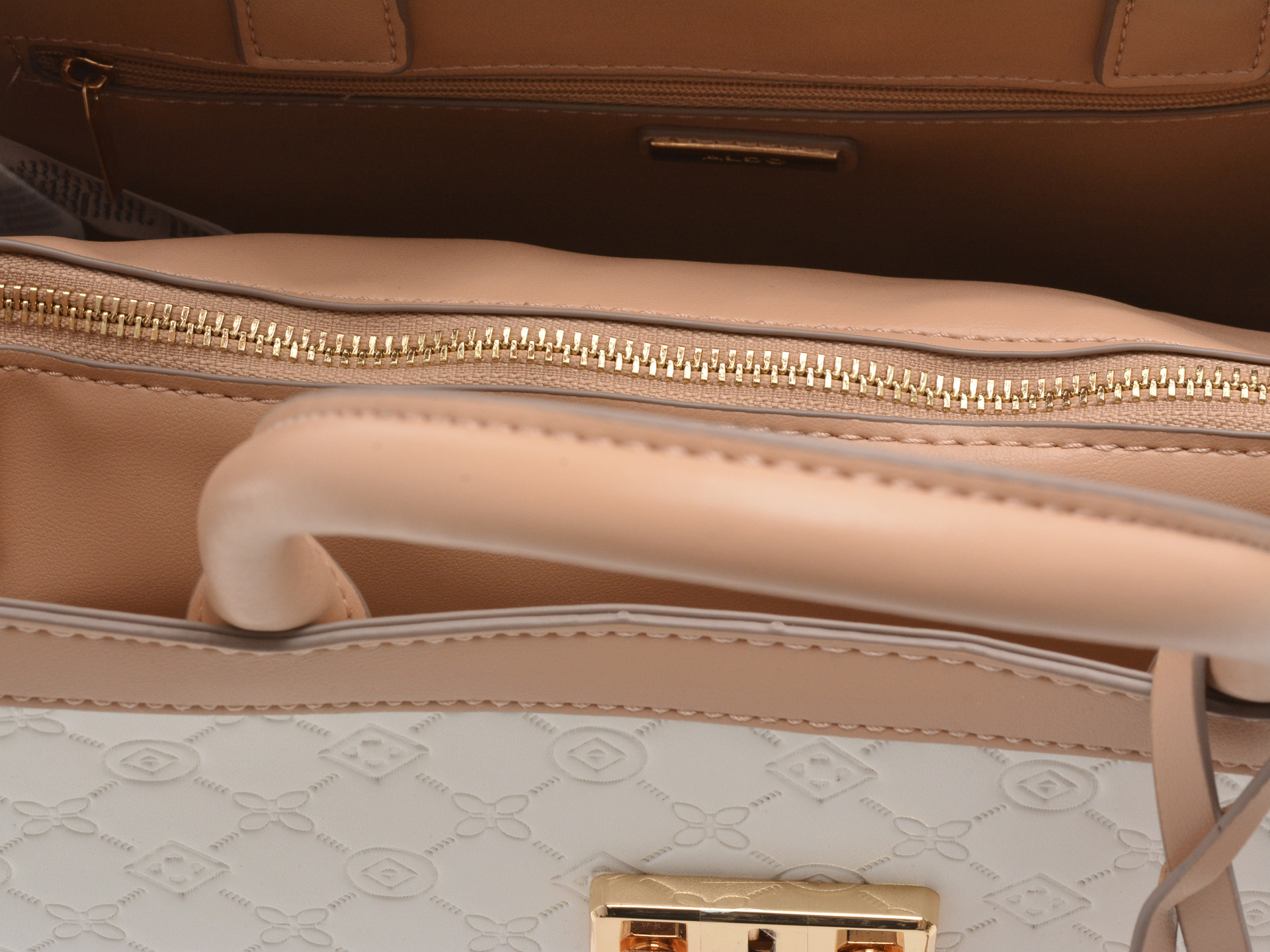 Geanta ALDO bej, CRELALLY 110, din piele ecologica