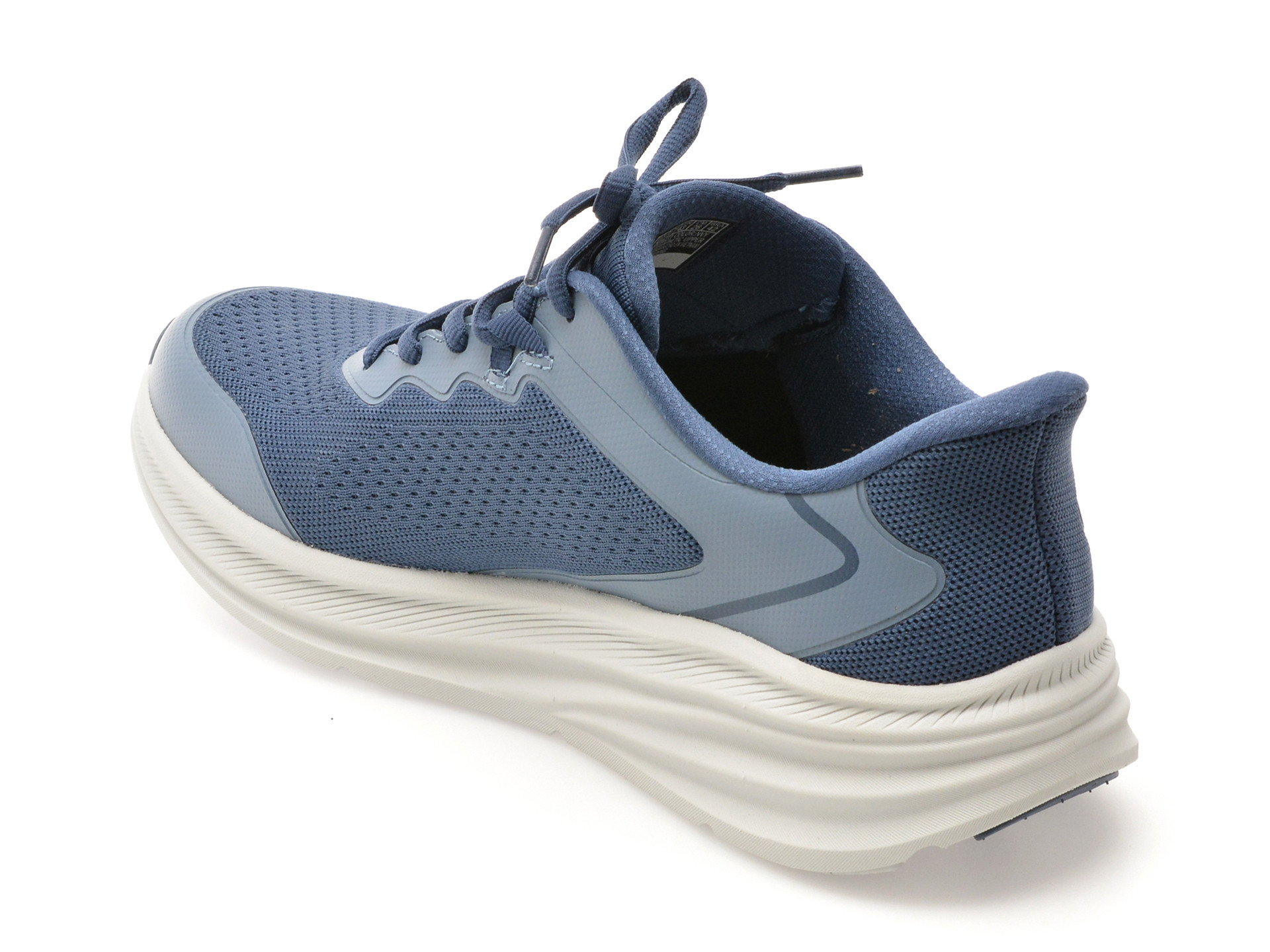 Pantofi sport SKECHERS bleumarin, BOBS SKILLZ, din material textil
