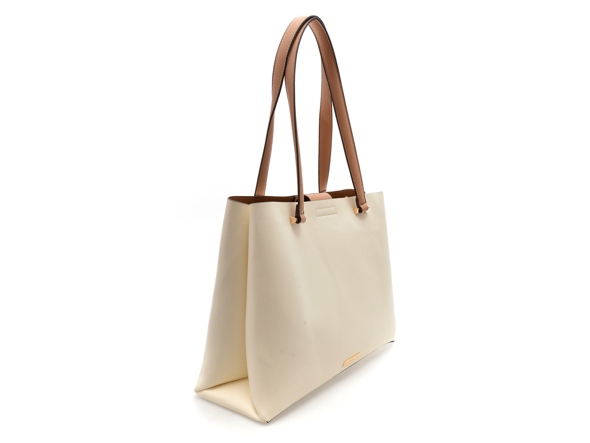 Geanta ALDO alba, KORER 270, din piele ecologica