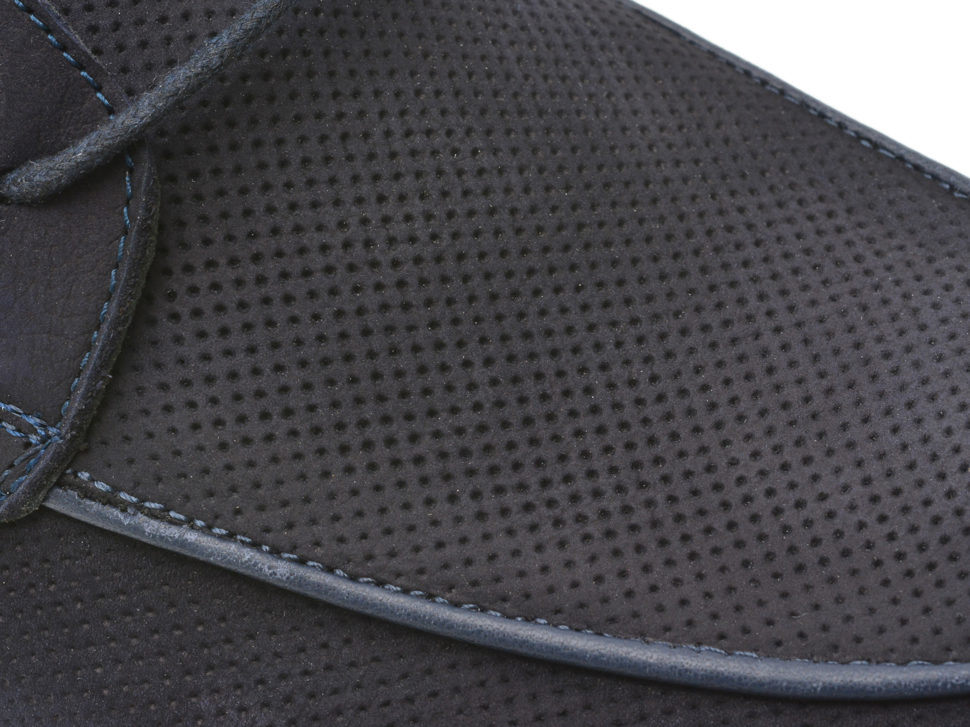 Pantofi OTTER bleumarin, 4193, din nabuc